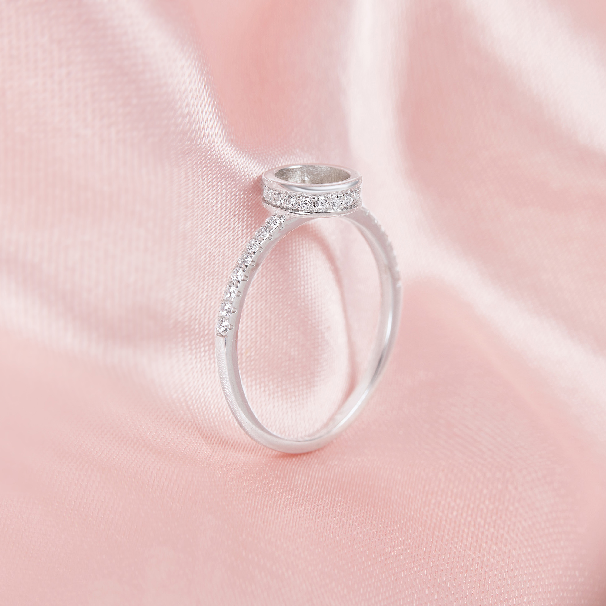 Keepsake Breast Milk Resin Oval Bezel Ring Settings,Solid 14K 18K Gold Ring,Moissanite Oval Ring,Stackable DIY Ring Supplies For Gemstone 1222109 - Click Image to Close