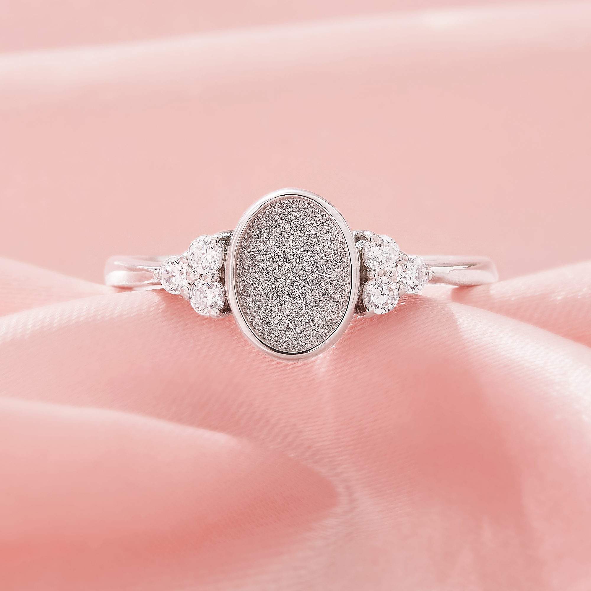 Keepsake Breast Milk Resin Oval Bezel Ring Settings,Solid 925 Silver Ring,Vintage Styles Oval Ring,DIY Ring Supplies 1222133