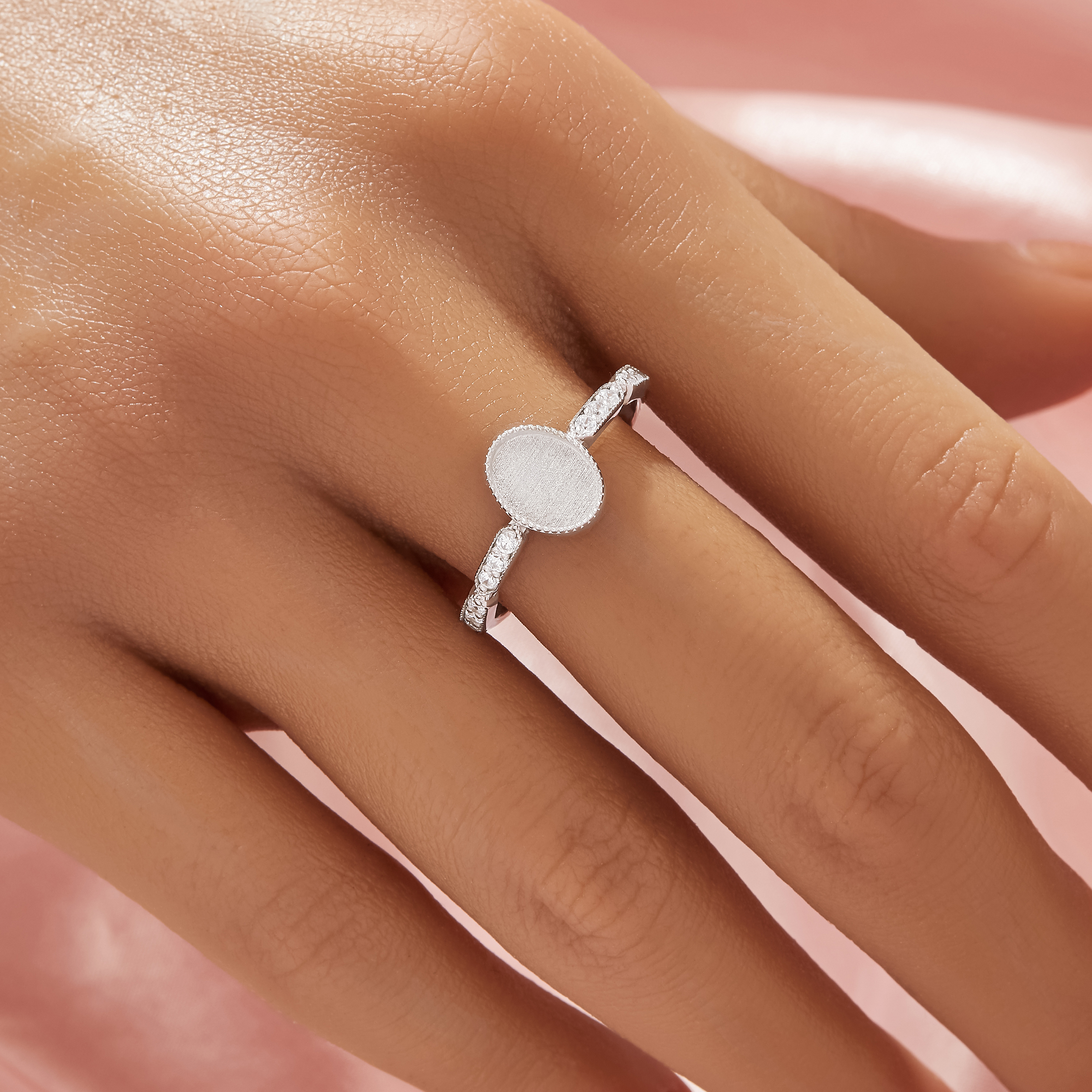 Keepsake Breast Milk Resin Oval Ring Bezel Settings,Solid 14K 18K Gold Ring,Art Deco Oval Ring,DIY Ring Supplies 1222159