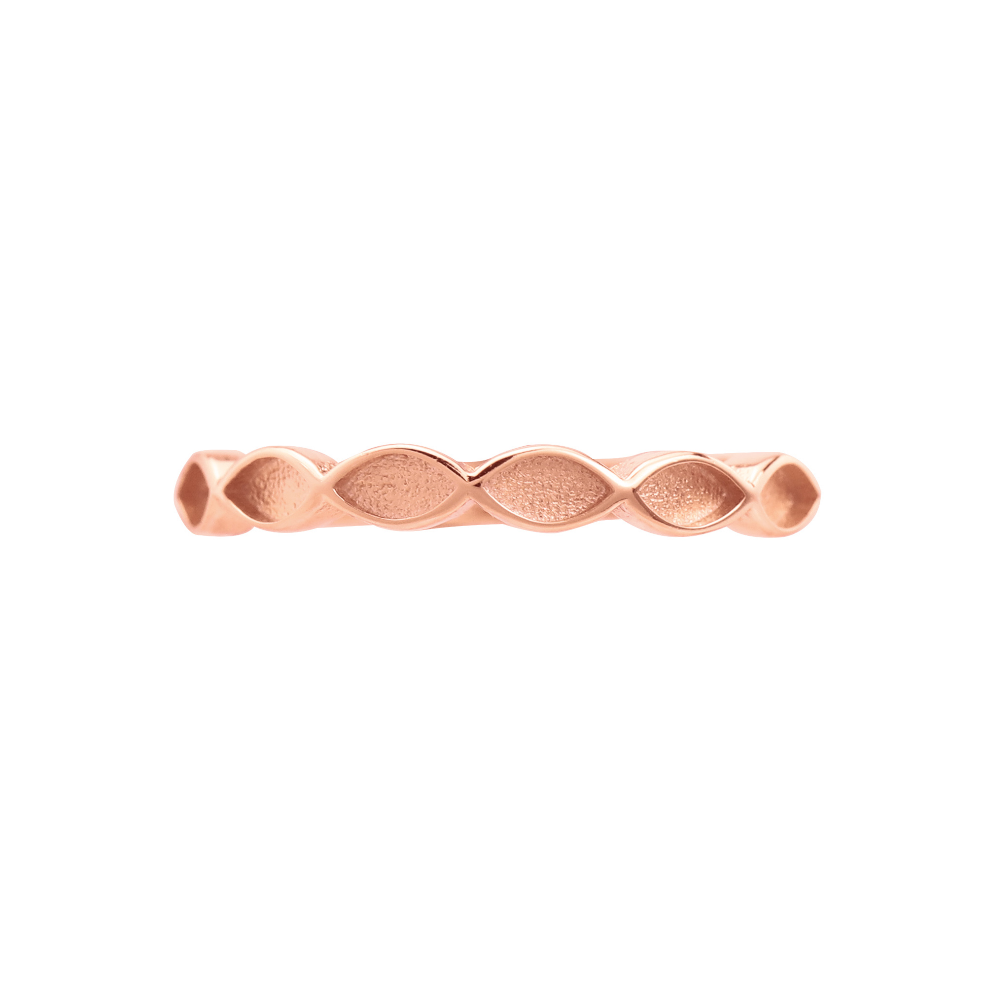 Keepsake Breast Milk Resin Ring Settings Solid 925 Sterling Silver Rose Gold Plated 2x4MM Marquise Bezel Stackable Ring Bezel 1294268 - Click Image to Close