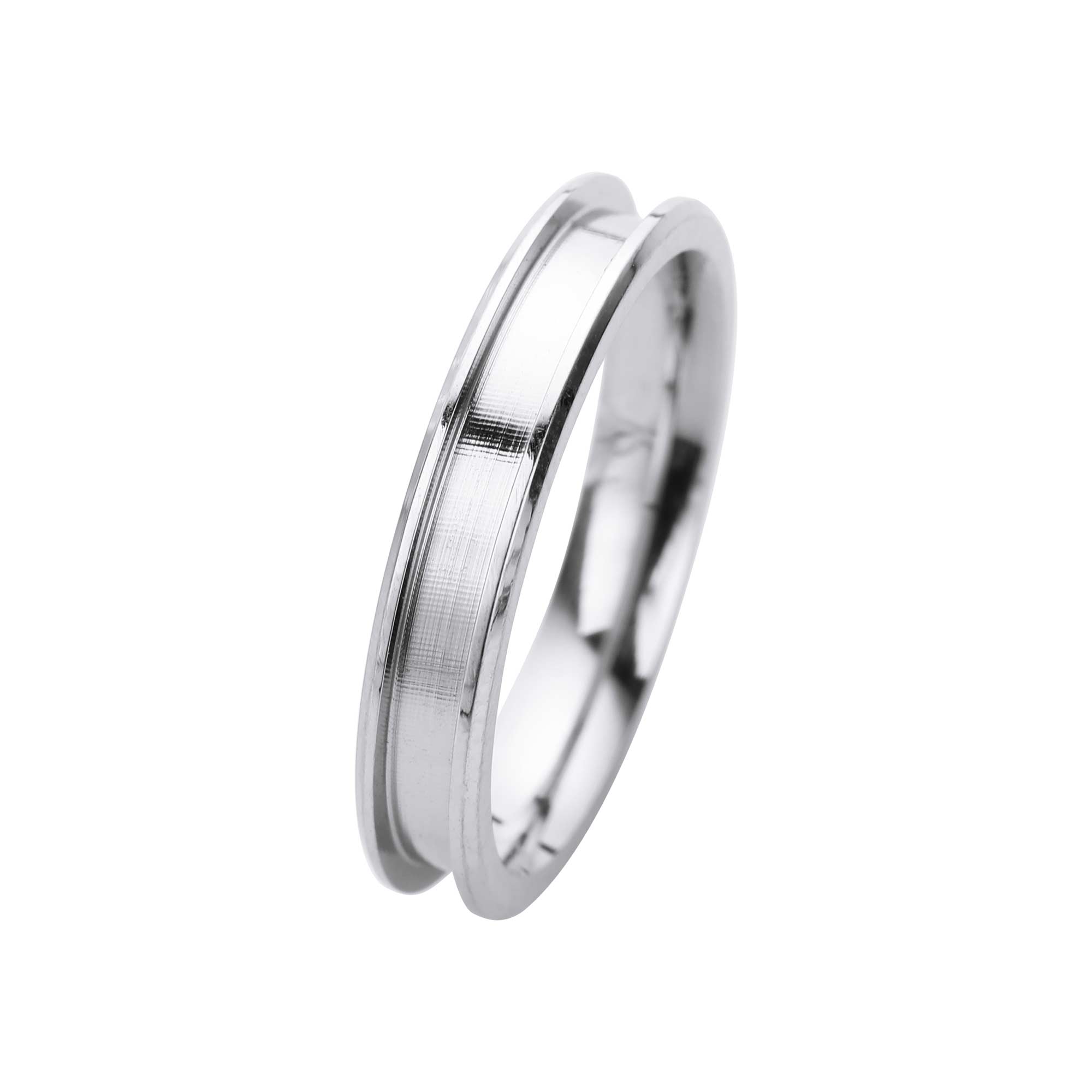 2.9MM Keepsake Resin Ashes Channel Ring Settings,Channel Bezel Stainless Steel Ring Settings,DIY Jewelry Supplies 1294518 - Click Image to Close