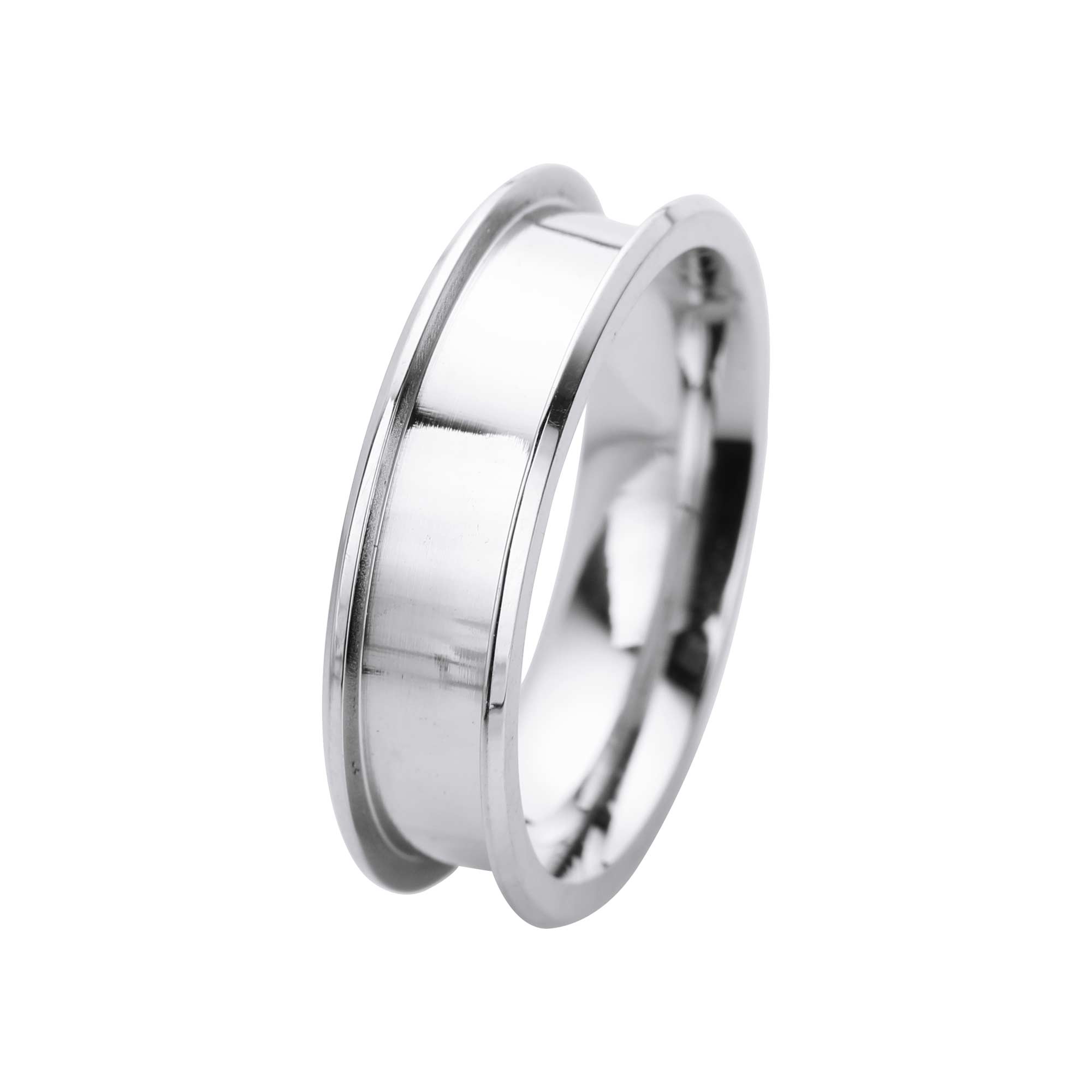 2.9MM Keepsake Resin Ashes Channel Ring Settings,Channel Bezel Stainless Steel Ring Settings,DIY Jewelry Supplies 1294518 - Click Image to Close