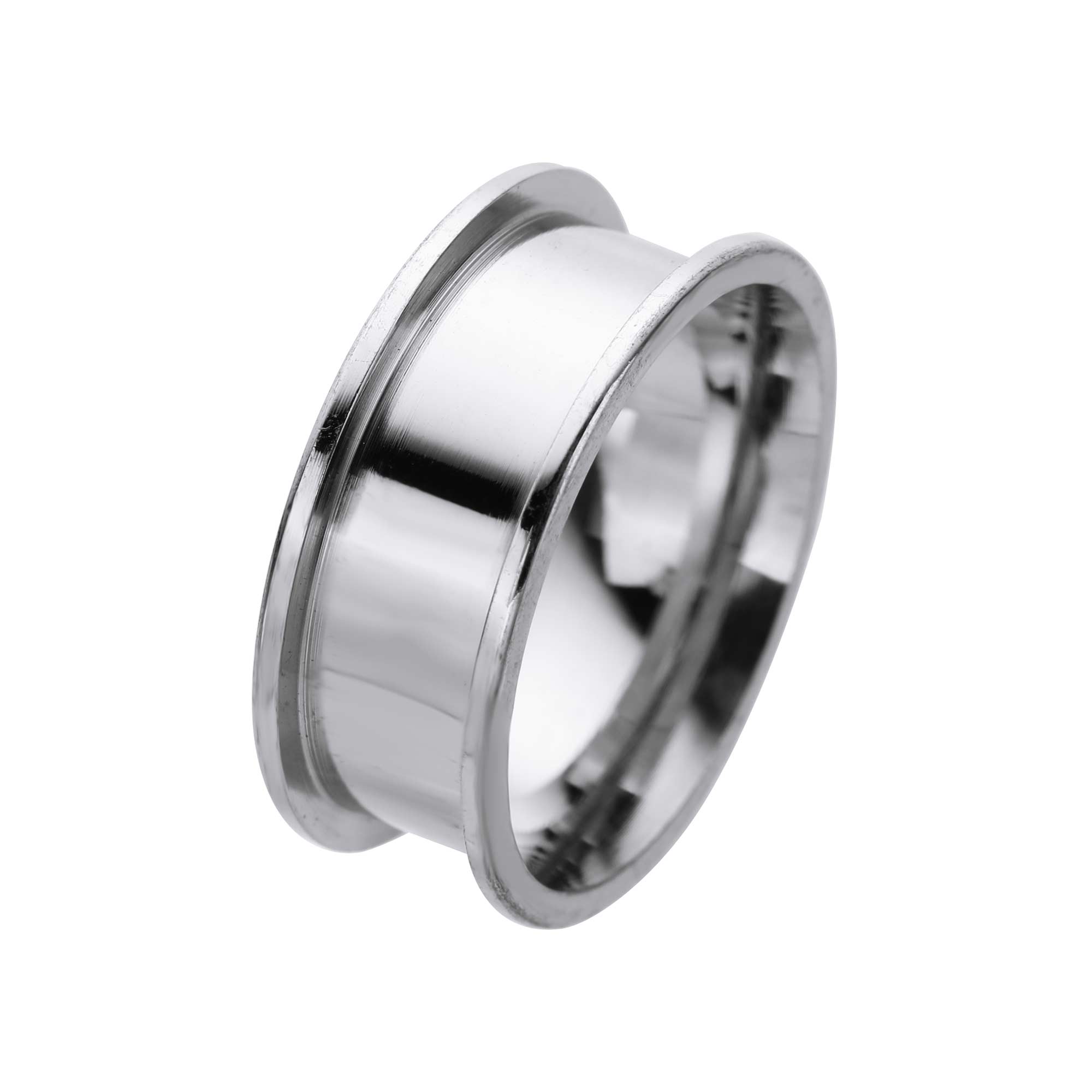 6MM Keepsake Mens' Resin Ashes Channel Ring Settings,Channel Bezel Stainless Steel Ring Settings,Cremation Ring,Memorial Ring,DIY Jewelry Supplies 1294519 - Click Image to Close