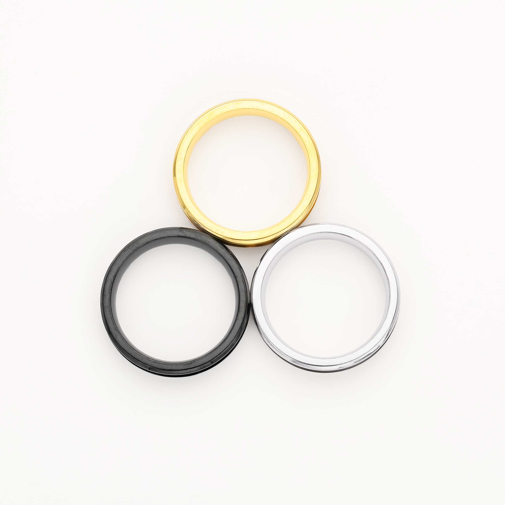 2MM Keepsake Breast Milk Resin Ashes Channel Ring Settings,Channel Bezel Stainless Steel Ring Settings,Silver Gold Black Stainless Steel Ring,DIY Jewelry Supplies 1294593 - Click Image to Close