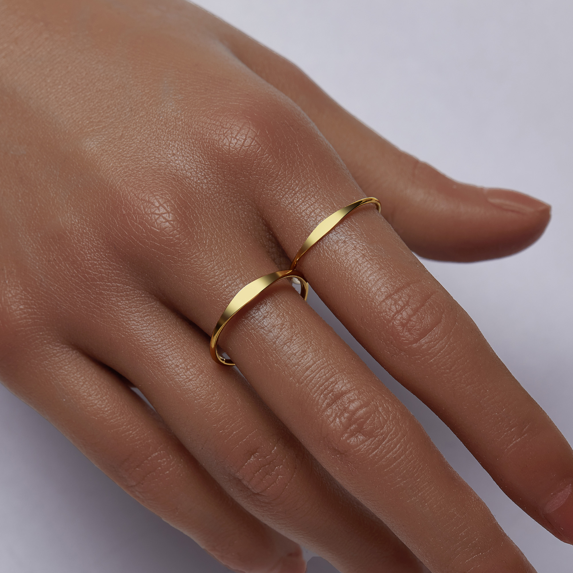 1PCS 14K Gold Filled Slim Band Ring,Initial Stamping Ring,Tiny Minimalist Ring,Stackable Ring,DIY Ring Supplies 1294731 - Click Image to Close