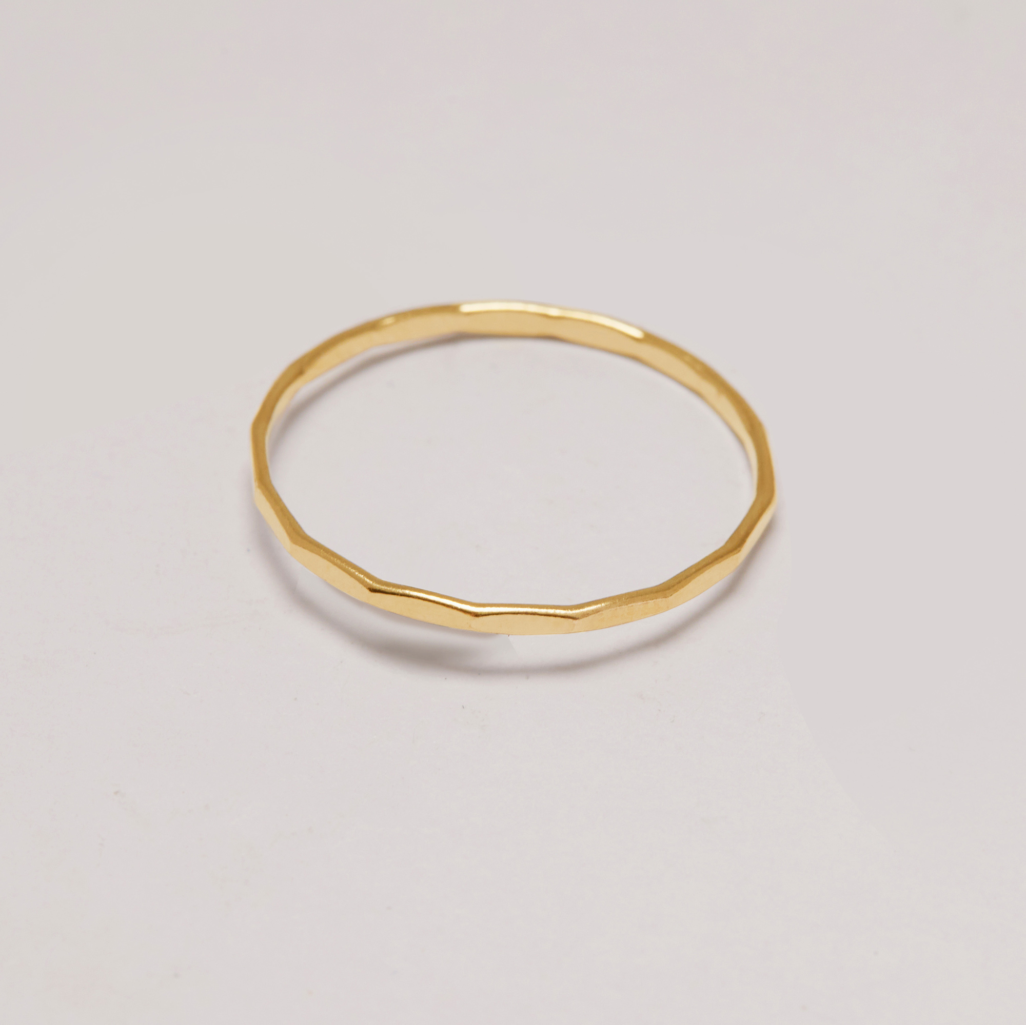 1PCS 1.4MM Hammered Faceted 14K Gold Filled Ring,Minimalist Ring,Gold Filled Slim Band Ring,Stackable Ring,DIY Ring Supplies 1294733 - Click Image to Close