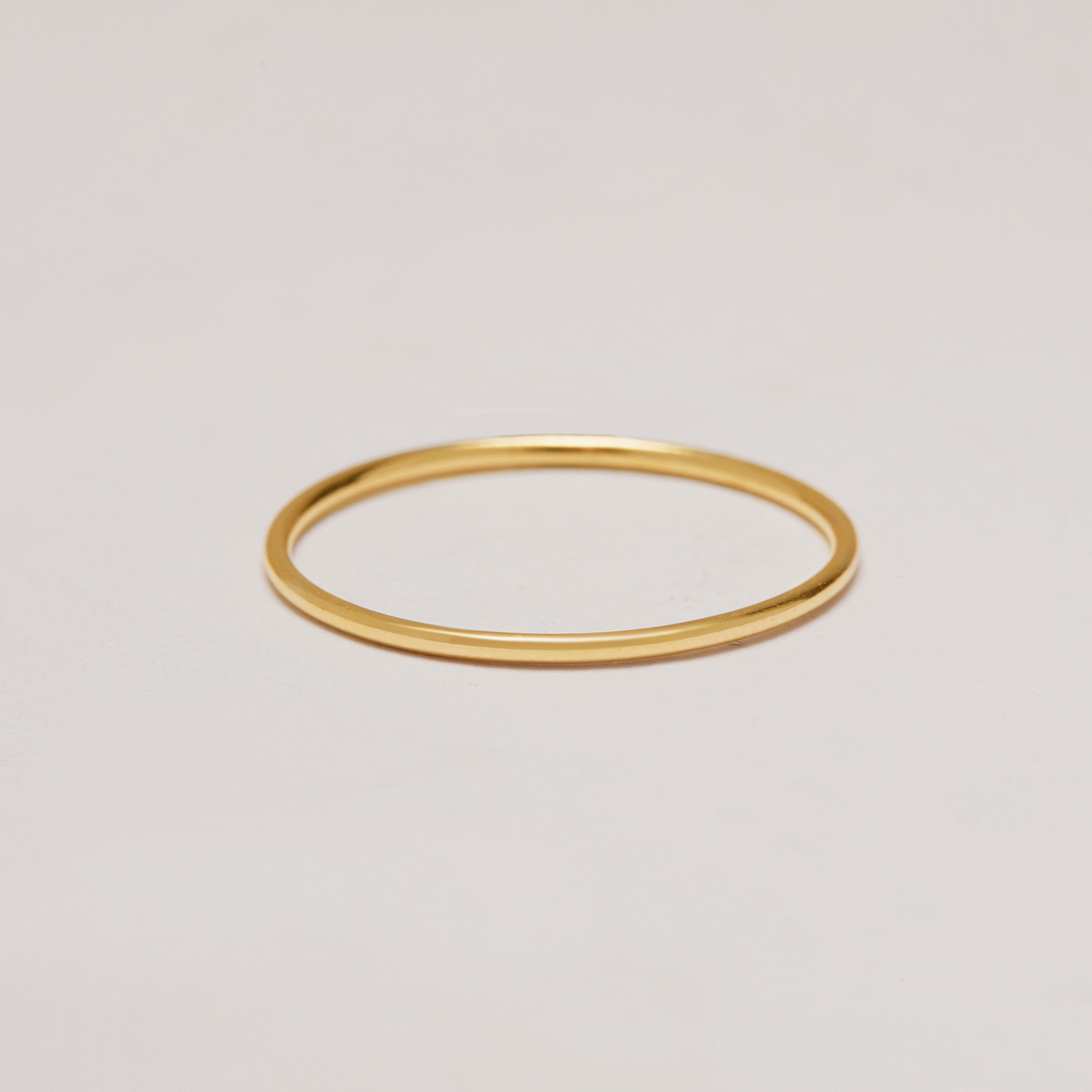 1PCS 1MM Thick Dainty 14K Gold Filled Ring,White Cubic Zirconia Eternity Ring,Minimalist Ring,Gold Filled Slim Band Ring,Stackable Ring,DIY Ring Supplies 1294734 - Click Image to Close