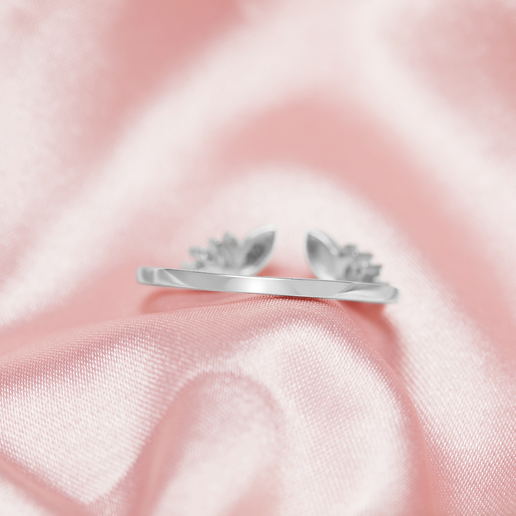 2x5MM Keepsake Breast Milk Resin Double Marquise Bezel Ring Settings,Solid 14K 18K Gold Ring,DIY Ring Supplies For Gemstone 1294828 - Click Image to Close