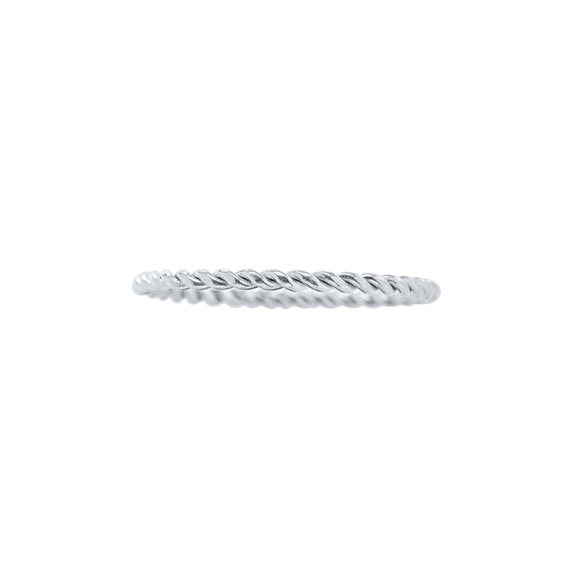 Twist Stainless Steel Rose Gold Ring,Minimalist Ring,Simple Stackable Ring,Stackker Ring Supplies 1294915 - Click Image to Close