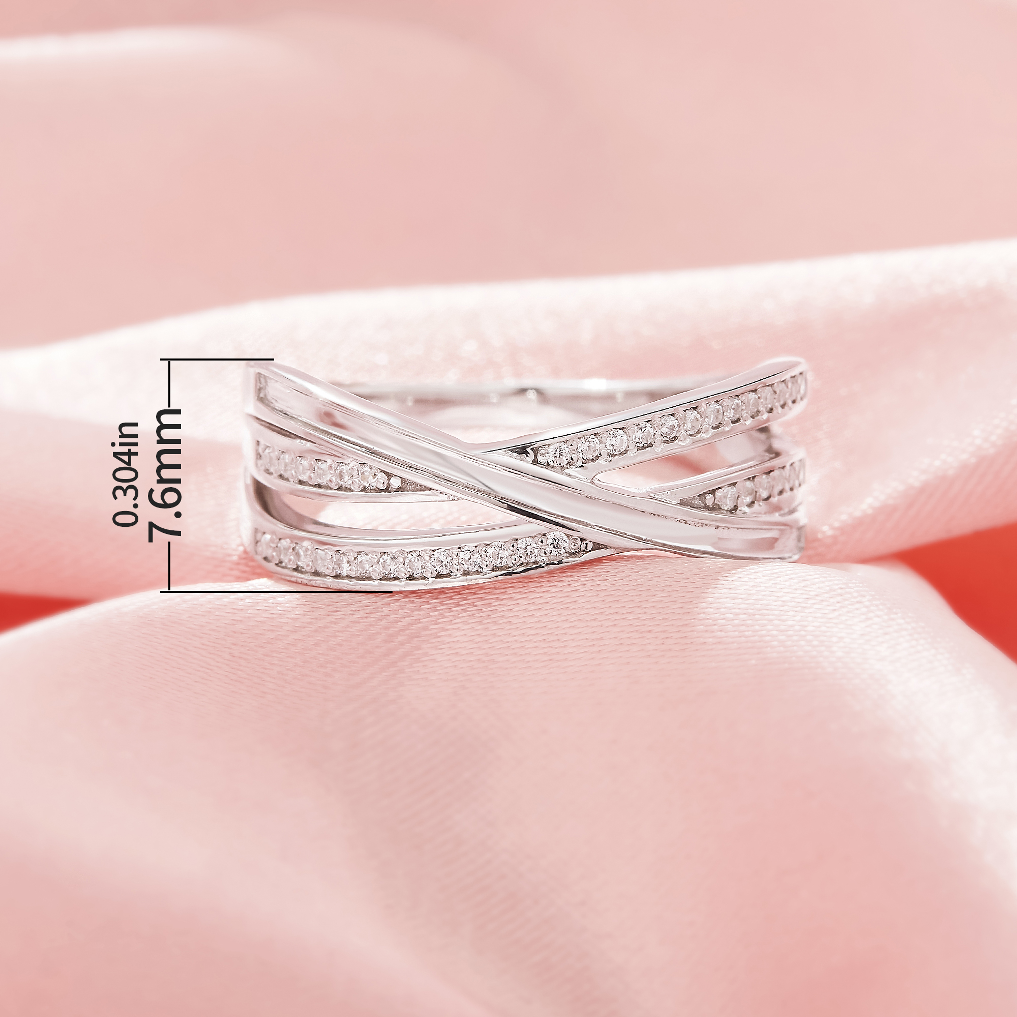 1MM Channel Keepsake Breast Milk Resin Channel Ring Settings,Infinity Solid 9K 14K 18K Gold Ring,Moissanite Art Deco Ring,DIY Ring Supplies 1294927 - Click Image to Close