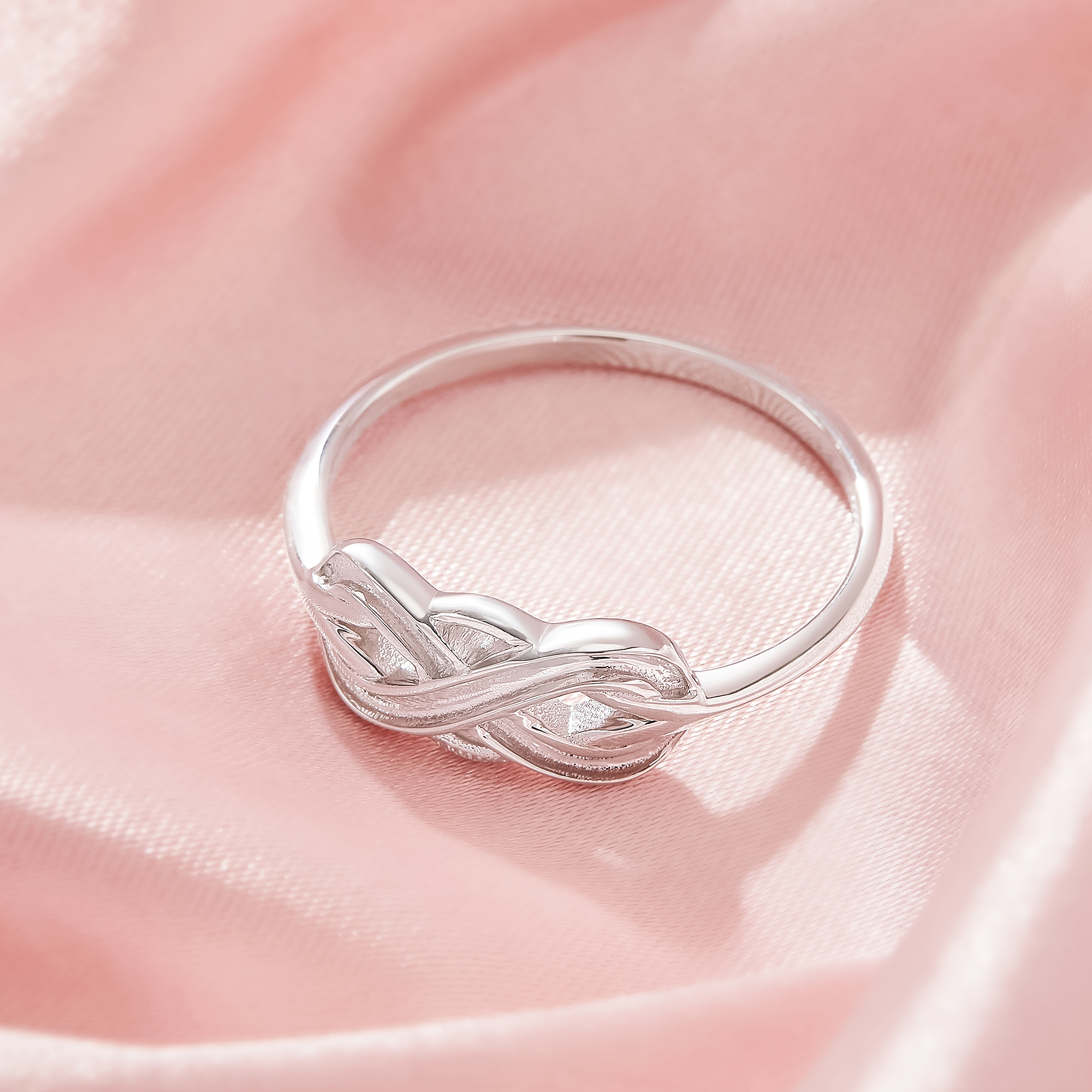 1MM Channel Keepsake Breast Milk Resin Channel Ring Settings,Infinity Solid 925 Sterling SilverRing,Rope Art Deco Ring,DIY Ring Supplies 1294928