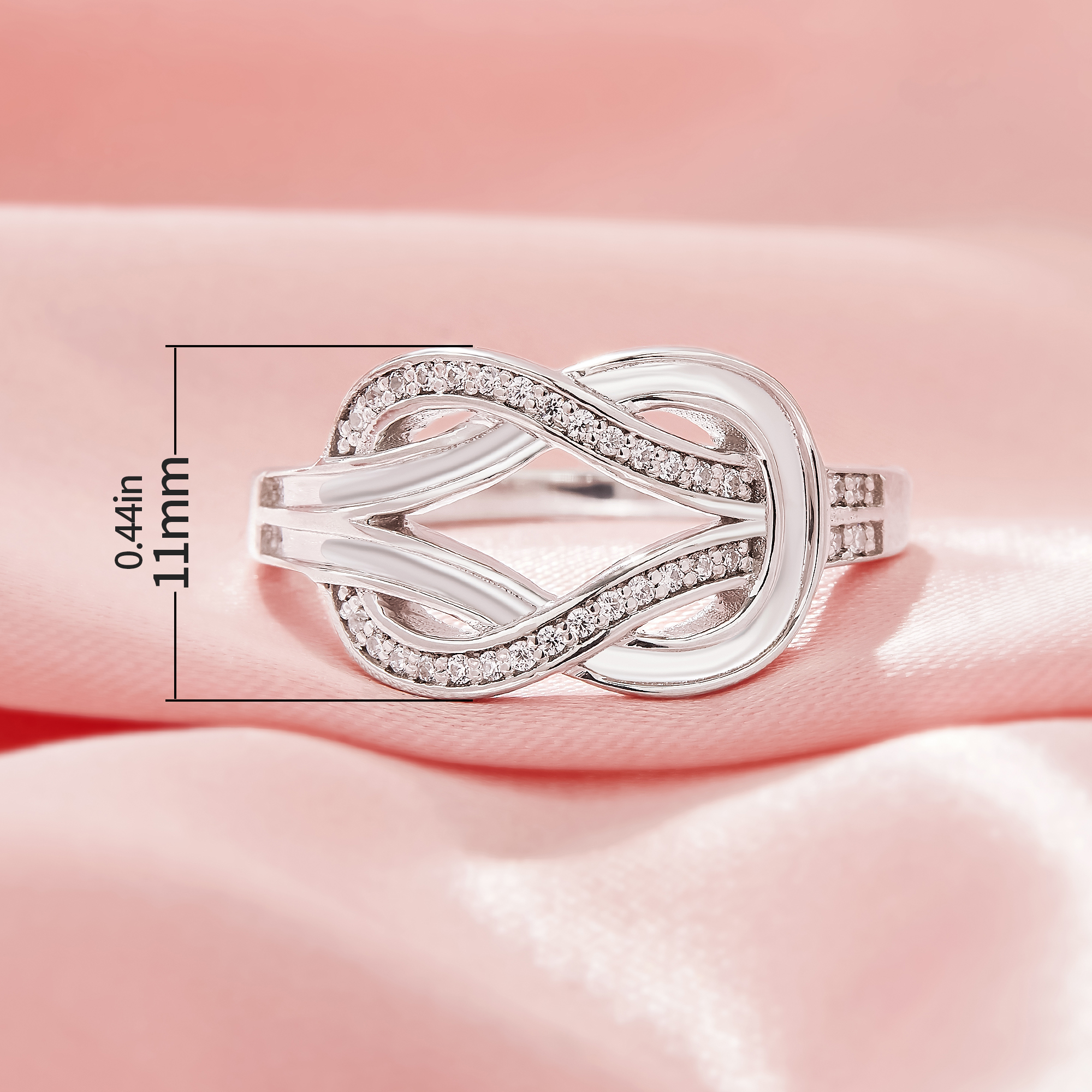 1MM Channel Keepsake Breast Milk Resin Channel Ring Settings,Infinity Solid 9K 14K 18K Gold Ring,Moissanite Art Deco Ring,DIY Ring Supplies 1294930 - Click Image to Close