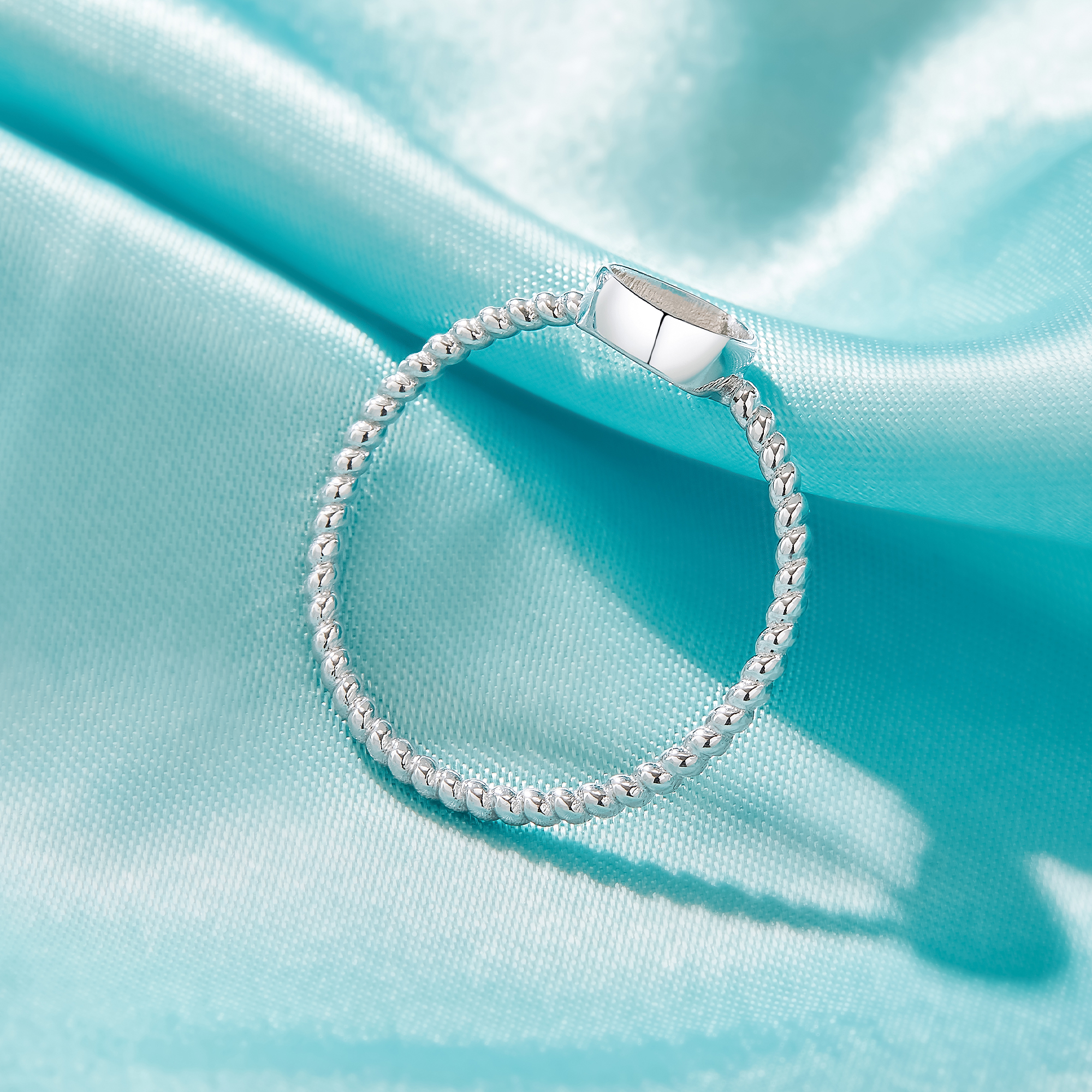 Keepsake Breast Milk Resin Pear Bezel Ring Settings,Solid Back Solid 925 Sterling Silver Ring,Twist Band Art Deco Ring,DIY Ring Supplies 1294951 - Click Image to Close