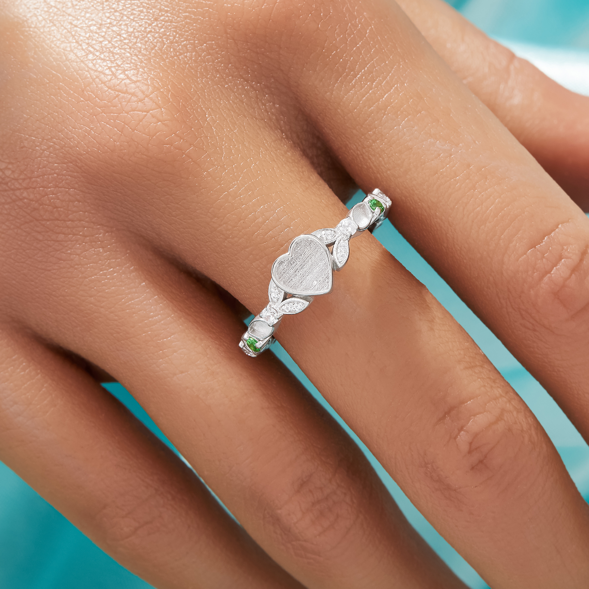 Keepsake Breast Milk Resin Heart Bezel Ring Settings,Birthstone Tree Branch Leaf 925 Sterling Silver Ring,Birthstone Marquise Art Deco Ring,DIY Ring Supplies 1294958 - Click Image to Close