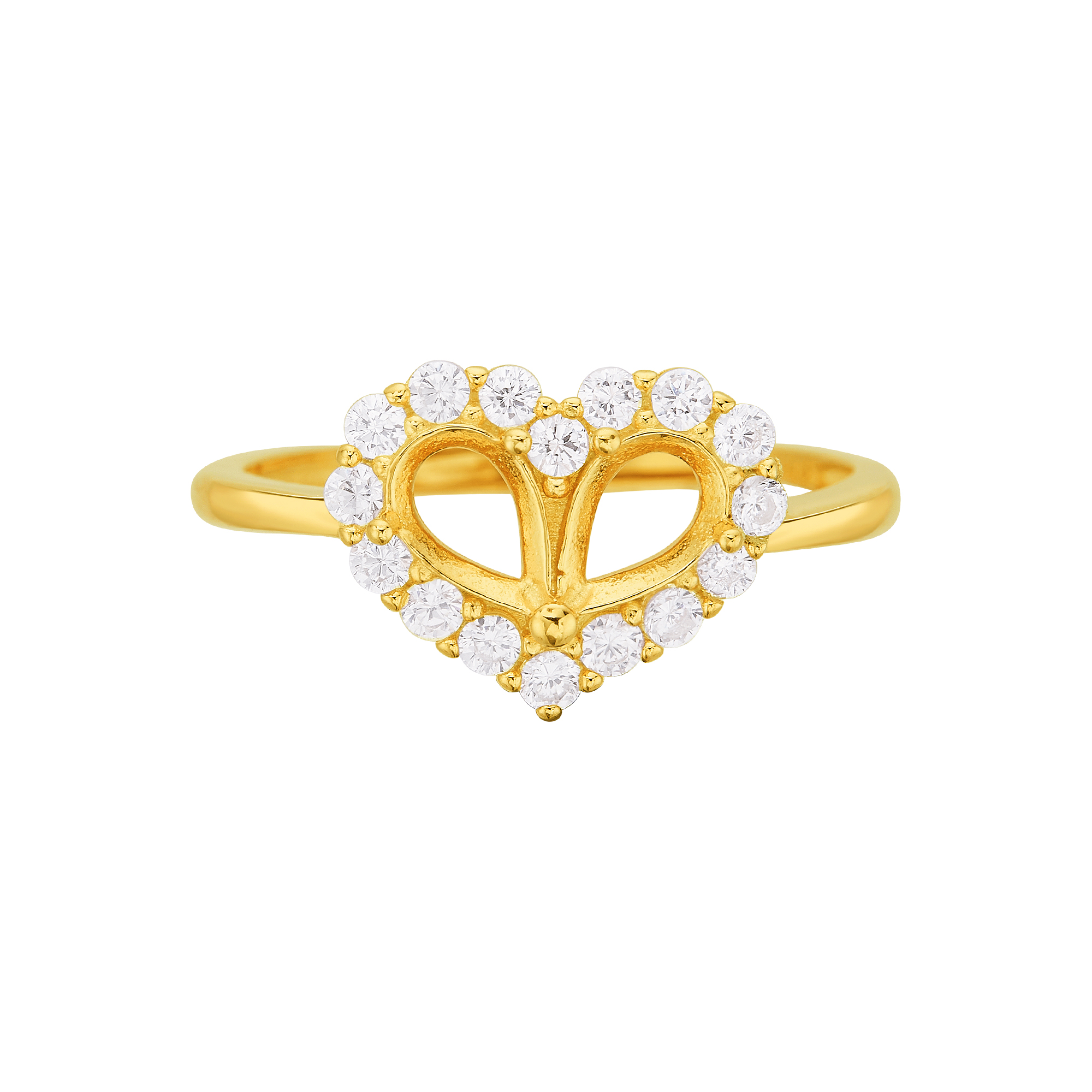 4x6MM Double Stones Pear Prong Ring Settings,Heart Solid 925 Sterling Silver Rose Gold Plated Ring,Pave CZ Stone Heart Ring,DIY Ring Supplies 1294966 - Click Image to Close