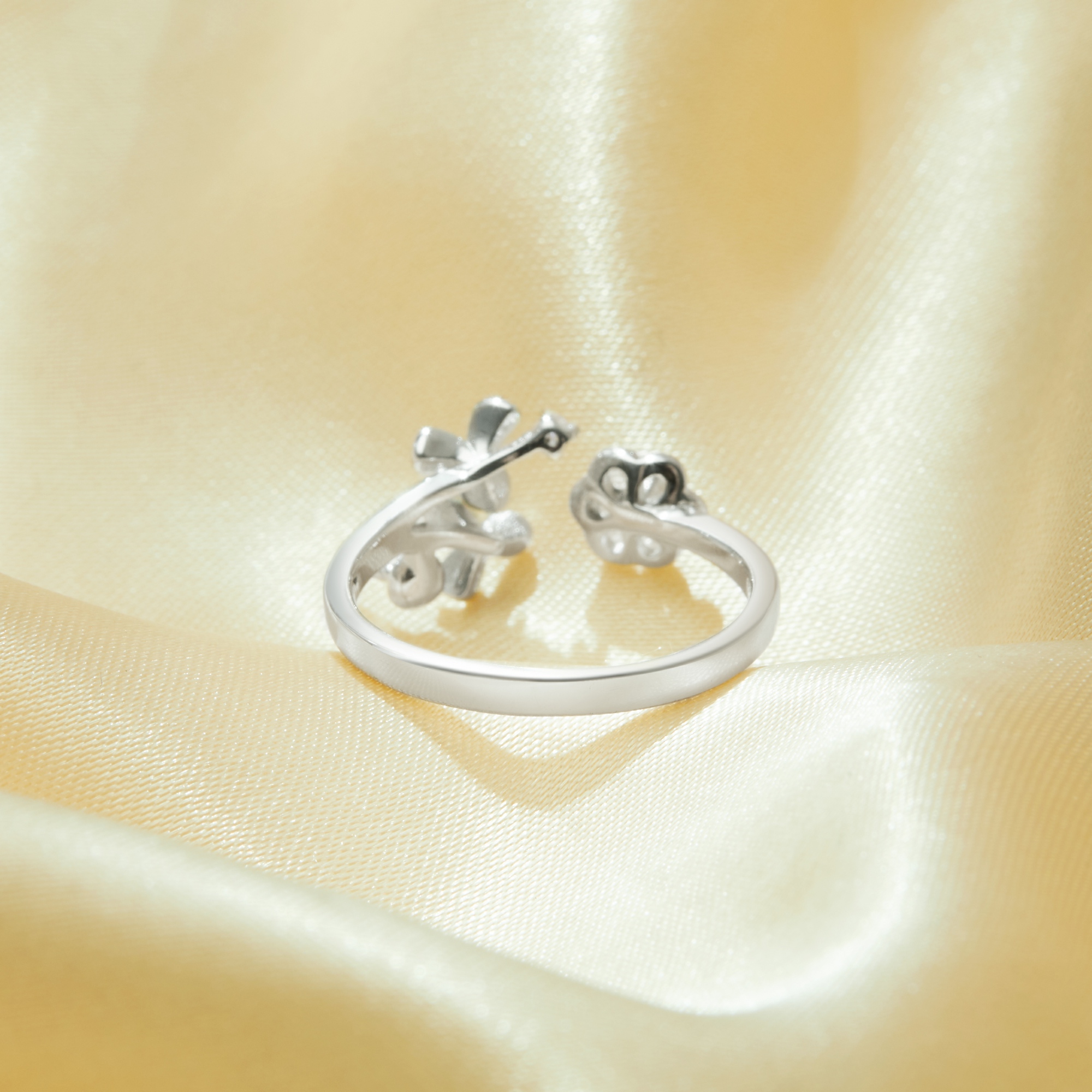 Keepsake Breast Milk Resin Ball Round Pin Ring Settings for 5-7MM 8-10MM Half Drilled Pearl Bead,Flower Solid 925 Sterling Silver Ring for Half Drilled Beads,Adjustable Flower Ring,DIY Adjustable Ring Supplies For Gemstone 1295066 - Click Image to Close