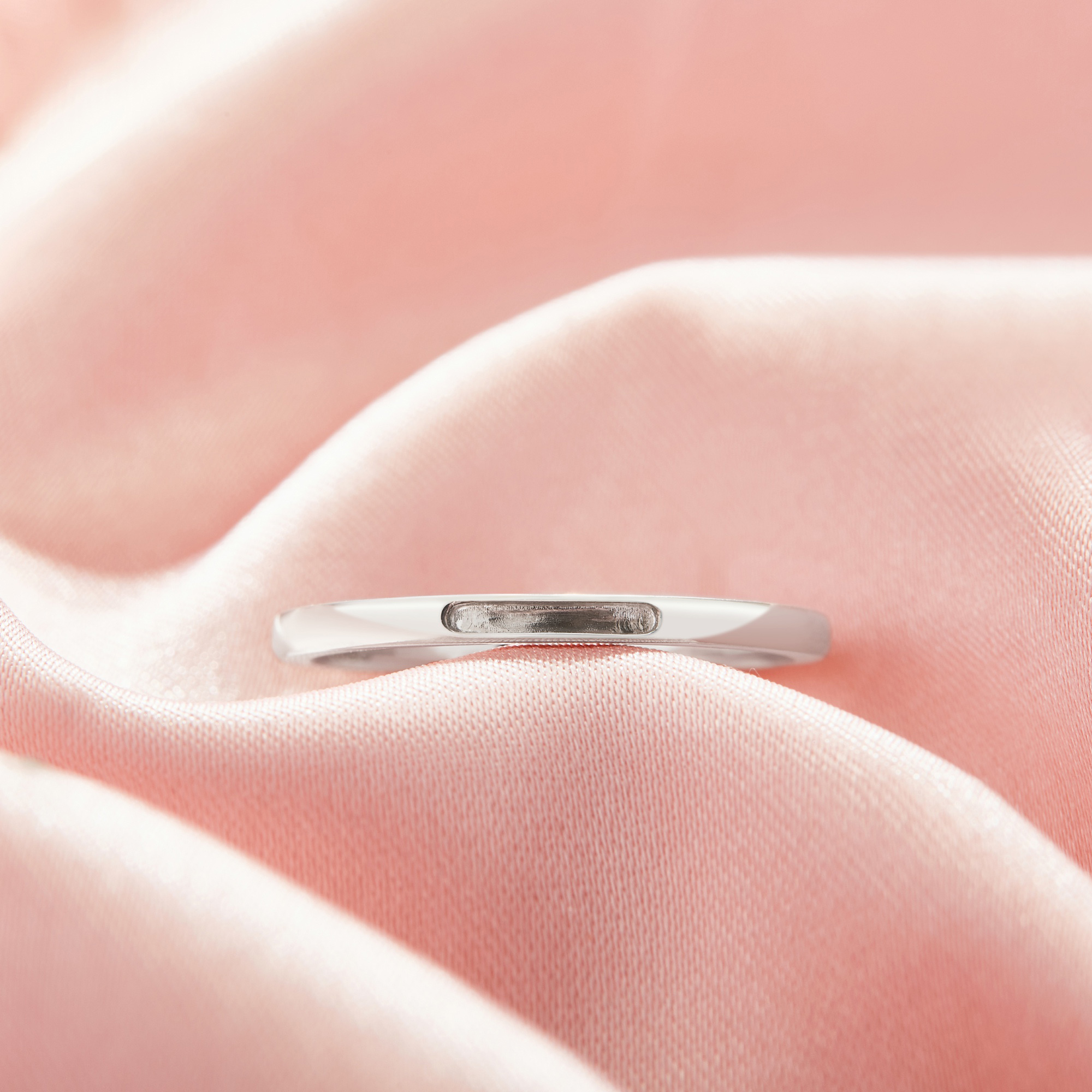 Keepsake Breast Milk Resin Channel Bezel Ring Settings,Solid 925 Sterling Silver Ring,Minimalist Channel Ring,Stackable Ring,DIY Ring Supplies 1295073