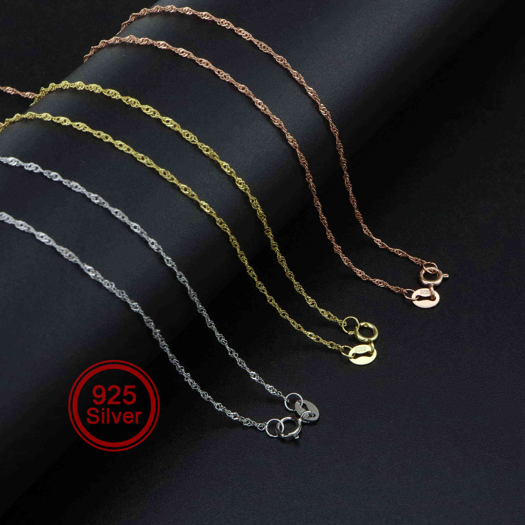 Gold Plated Surgical Steel Twisted Chain Necklace | Wide choker necklace, Chain  necklace, Waterproof jewelry