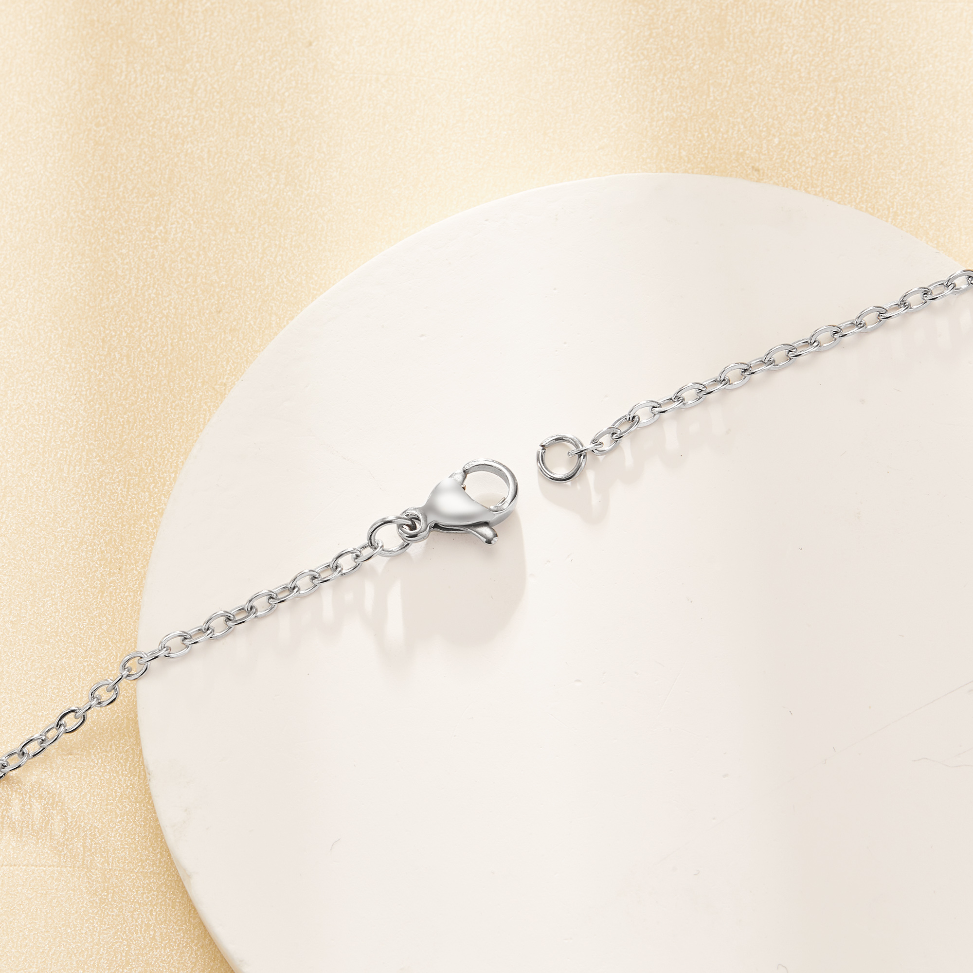 2MM Thick Simple Cable Chain Necklace,Stainless Steel Chain Necklace,Minimalist Choker Necklace,DIY Necklace Supplies 1320055