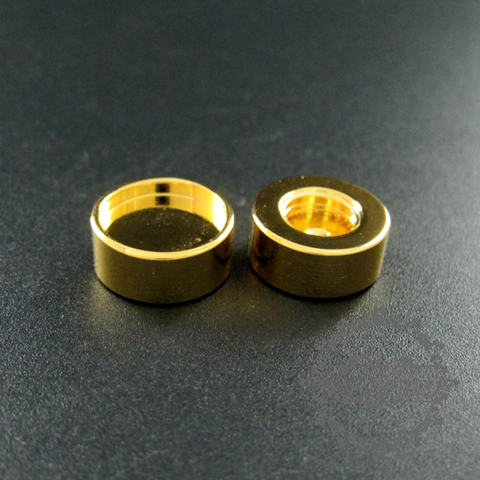 5pcs Screw Change Series 12mm setting size screwed bezel gold plated brass DIY tray for ring,cufflink,bracelet supplies jewelry findings 1411156 - Click Image to Close