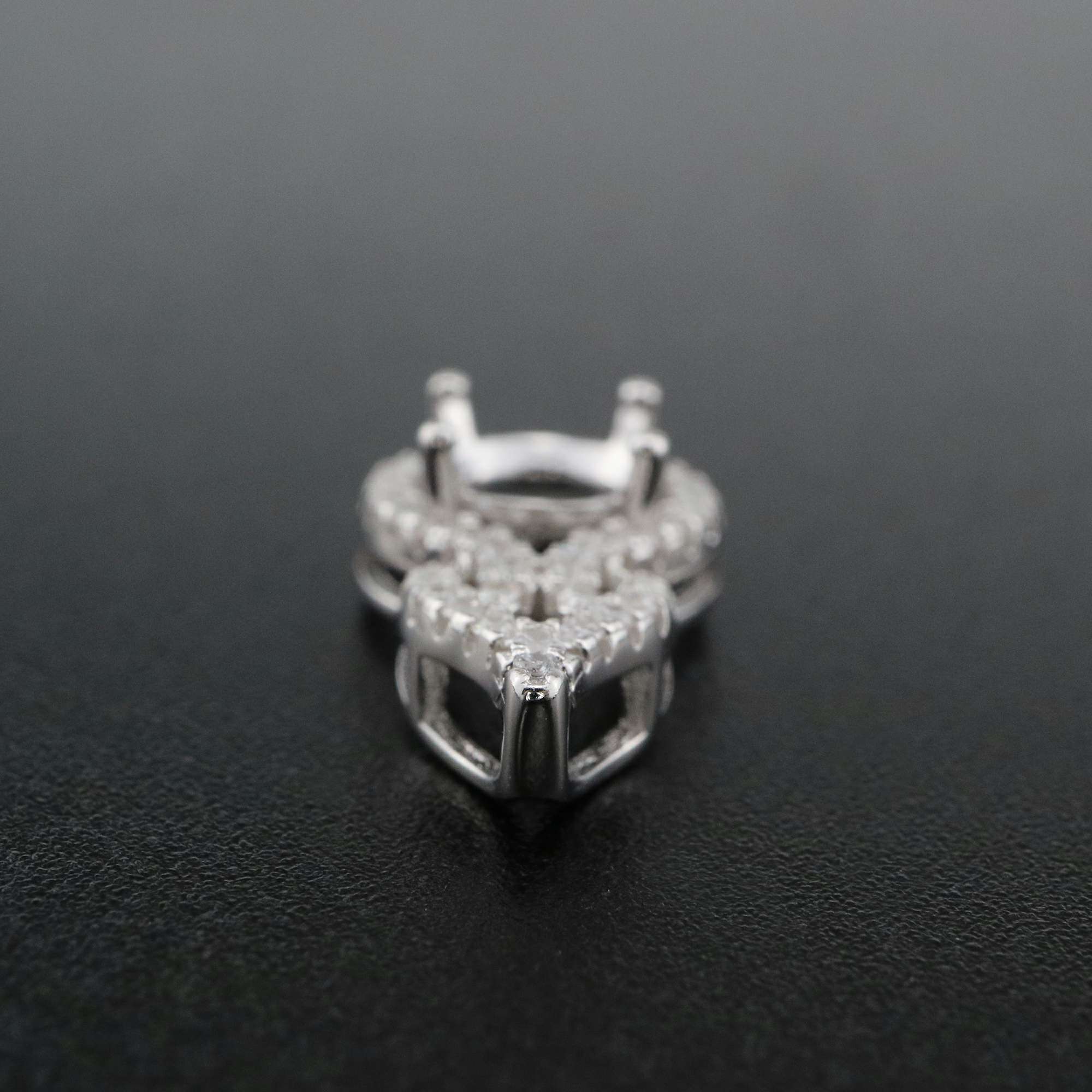 1Pcs 5-11MM Round Prong Pendant Settings Solid 925 Sterling Silver Filigree Gemstone Charm Bezel Tray DIY Supplies 1411254 - Click Image to Close