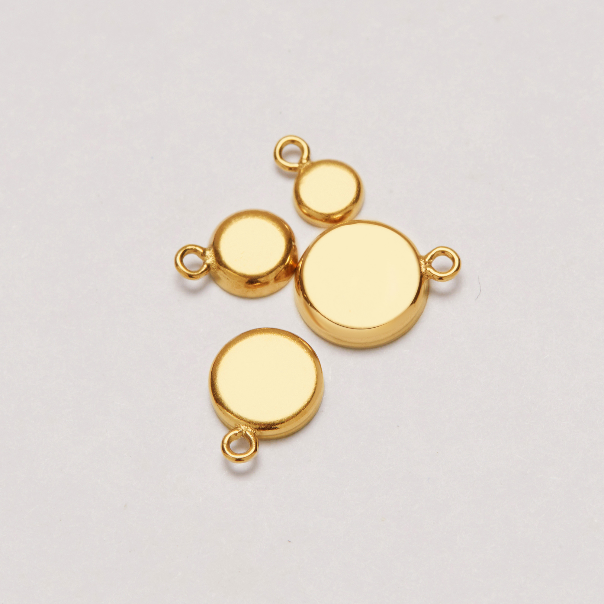 1PCS Keepsake Breast Milk Resin 14K Gold Filled Round Pendant Bezel,Round Bezel Charm,Minimalist Charm,DIY Pendant Setting Supplies 1411351 - Click Image to Close