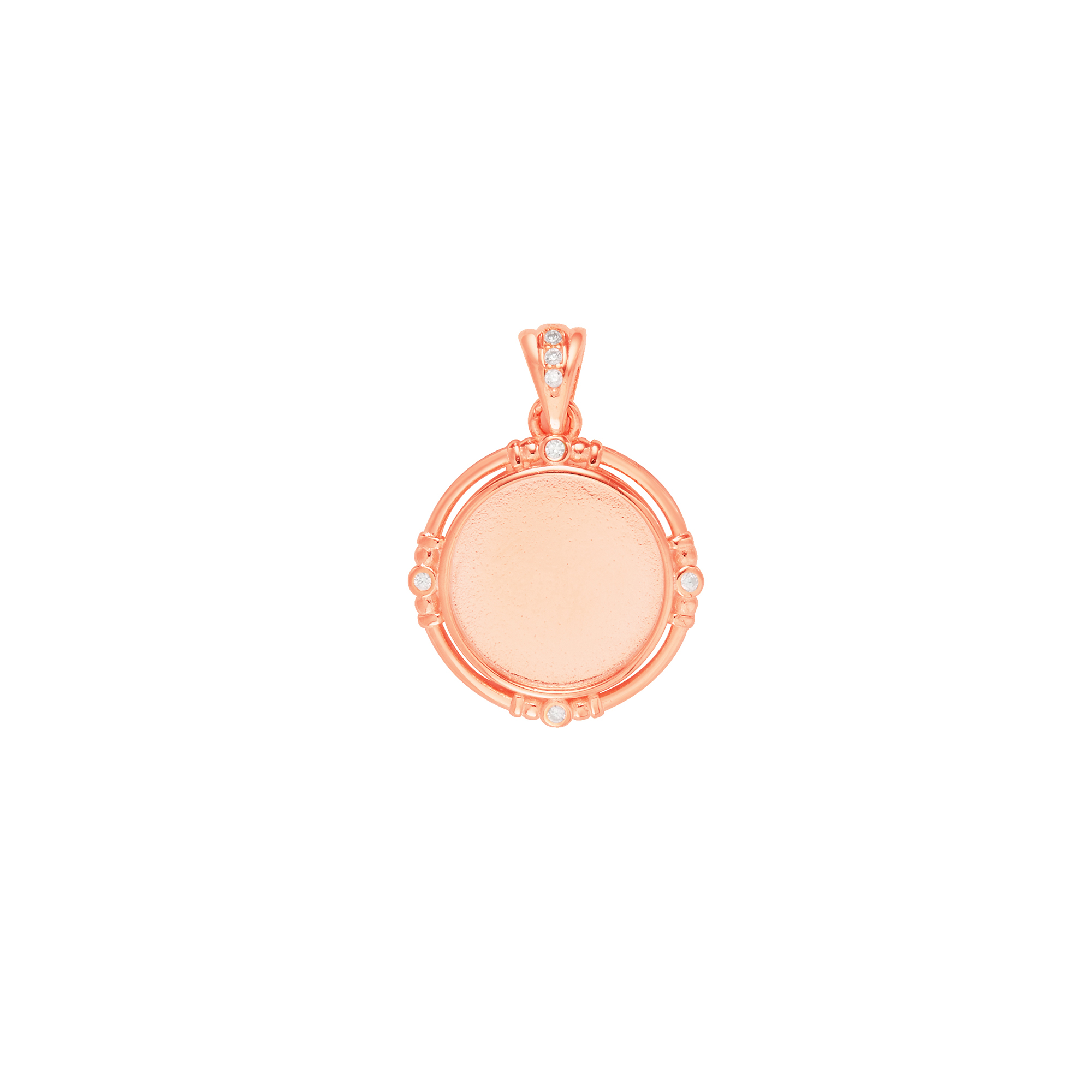 12MM Keepsake Breast Milk Resin Round Bezel Pendant Settings,Solid 925 Sterling Silver Rose Gold Plated Pendant Charm,DIY Pendant Supplies 1411468 - Click Image to Close