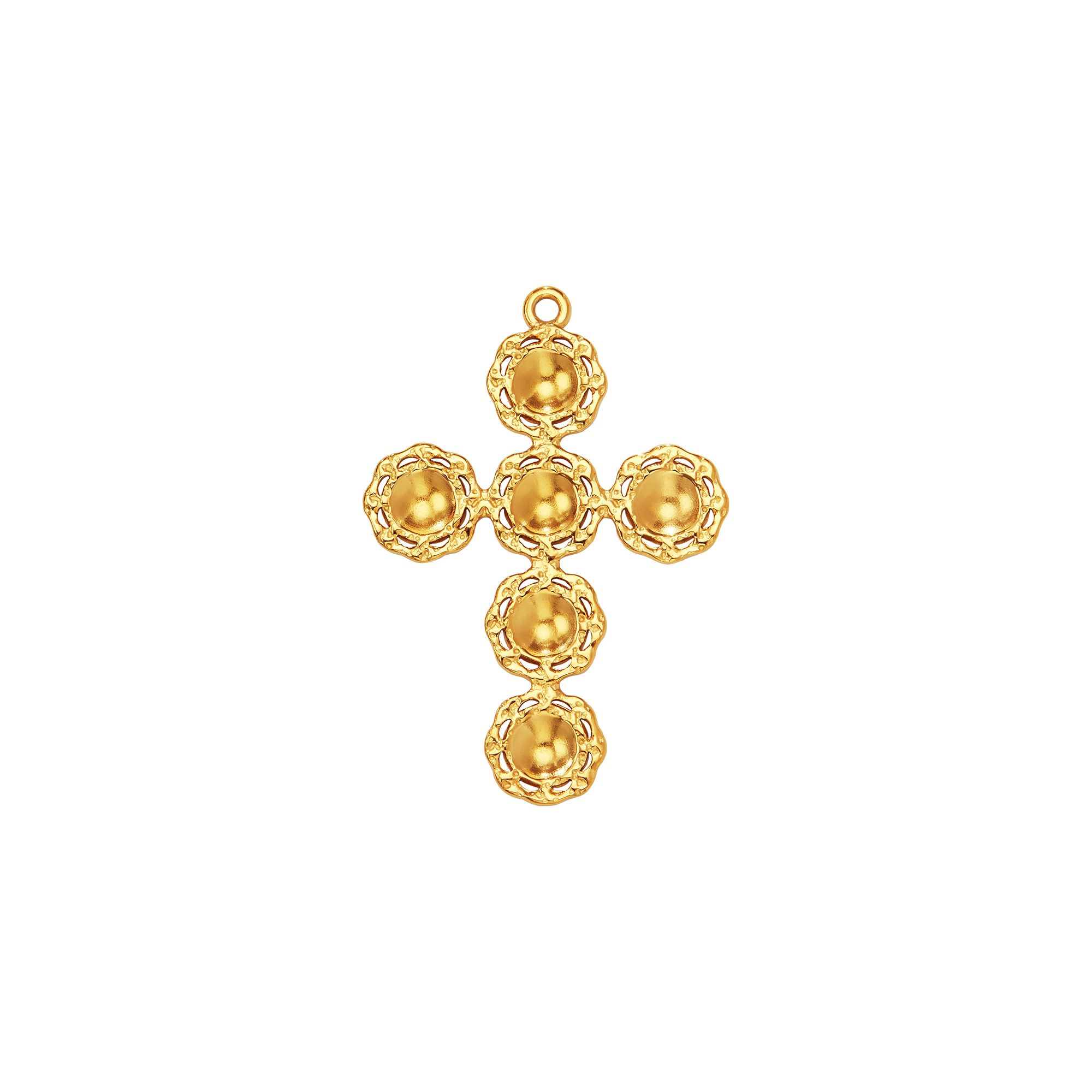 6 Stones Keepsake Breast Milk Resin Round Bezel Cross Pendant Settings,Stainless Steel Yellow Gold Silver Cross Pendant,DIY Pendant Blank 1411476 - Click Image to Close