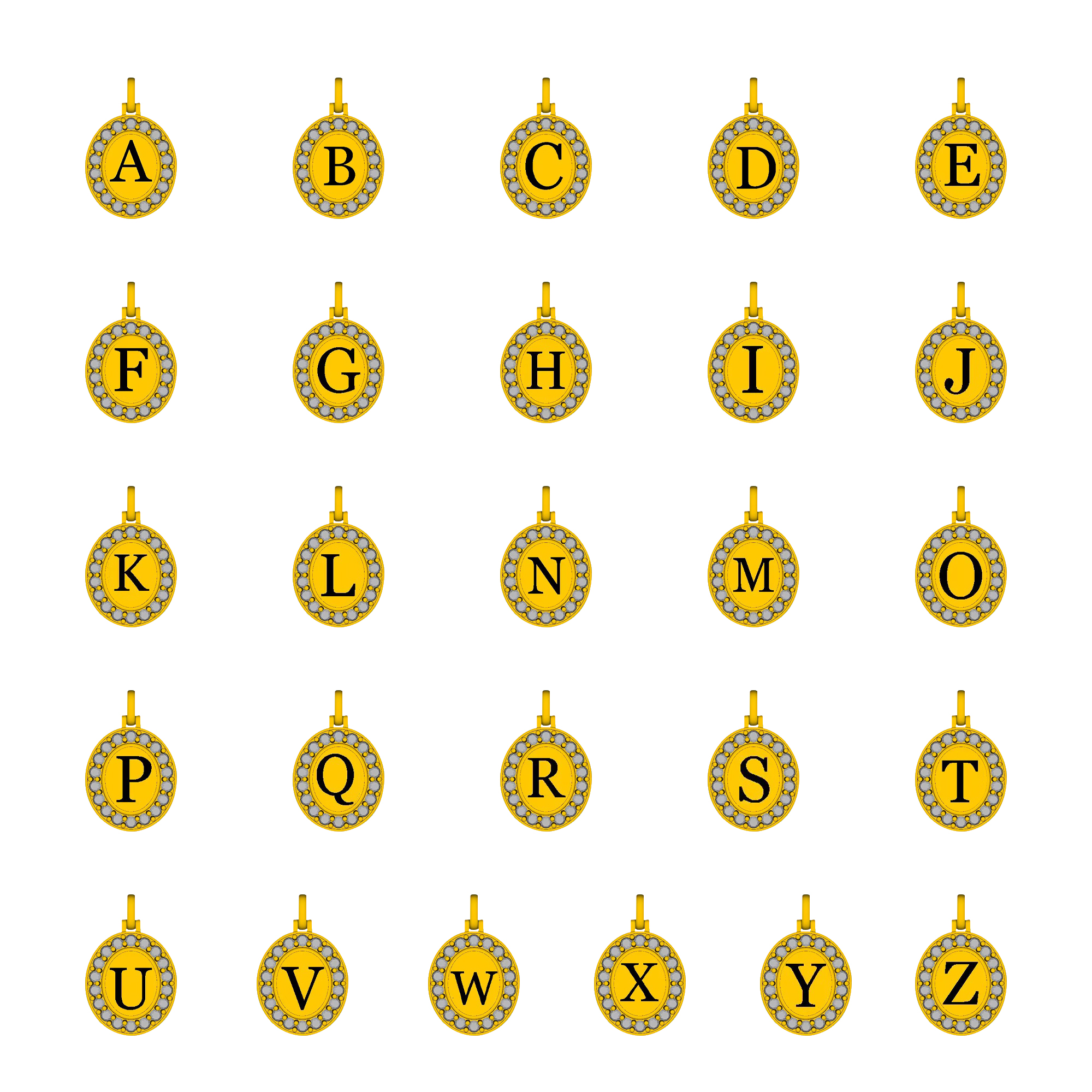 Initial Letter Keepsake Breast Milk Resin Pendant Bezel,Solid 925 Sterling Silver Charm,DIY Supplies 1421257