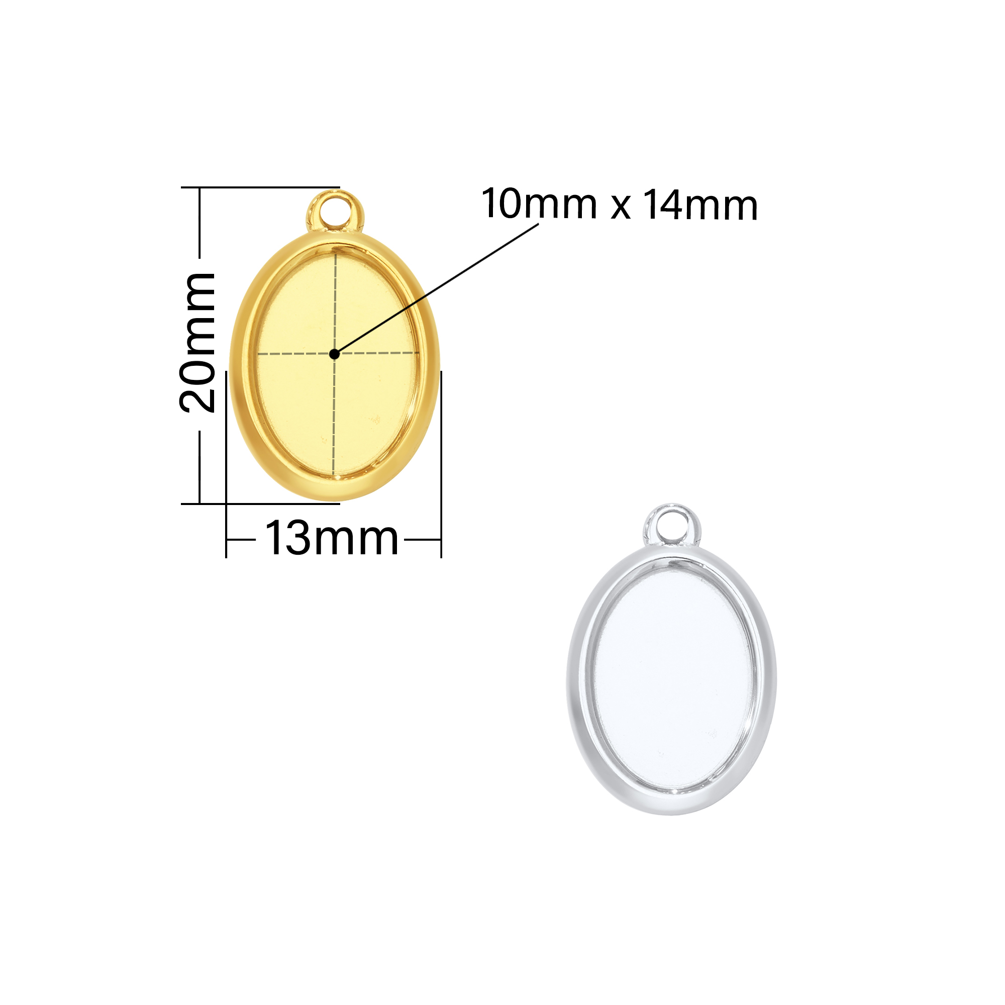 10x14MM Keepsake Breast Milk Resin Oval Bezel Pendant Settings,Minimalist Stainless Steel Oval Pendant Charm,DIY Pendant Blank Supplies 1421271 - Click Image to Close