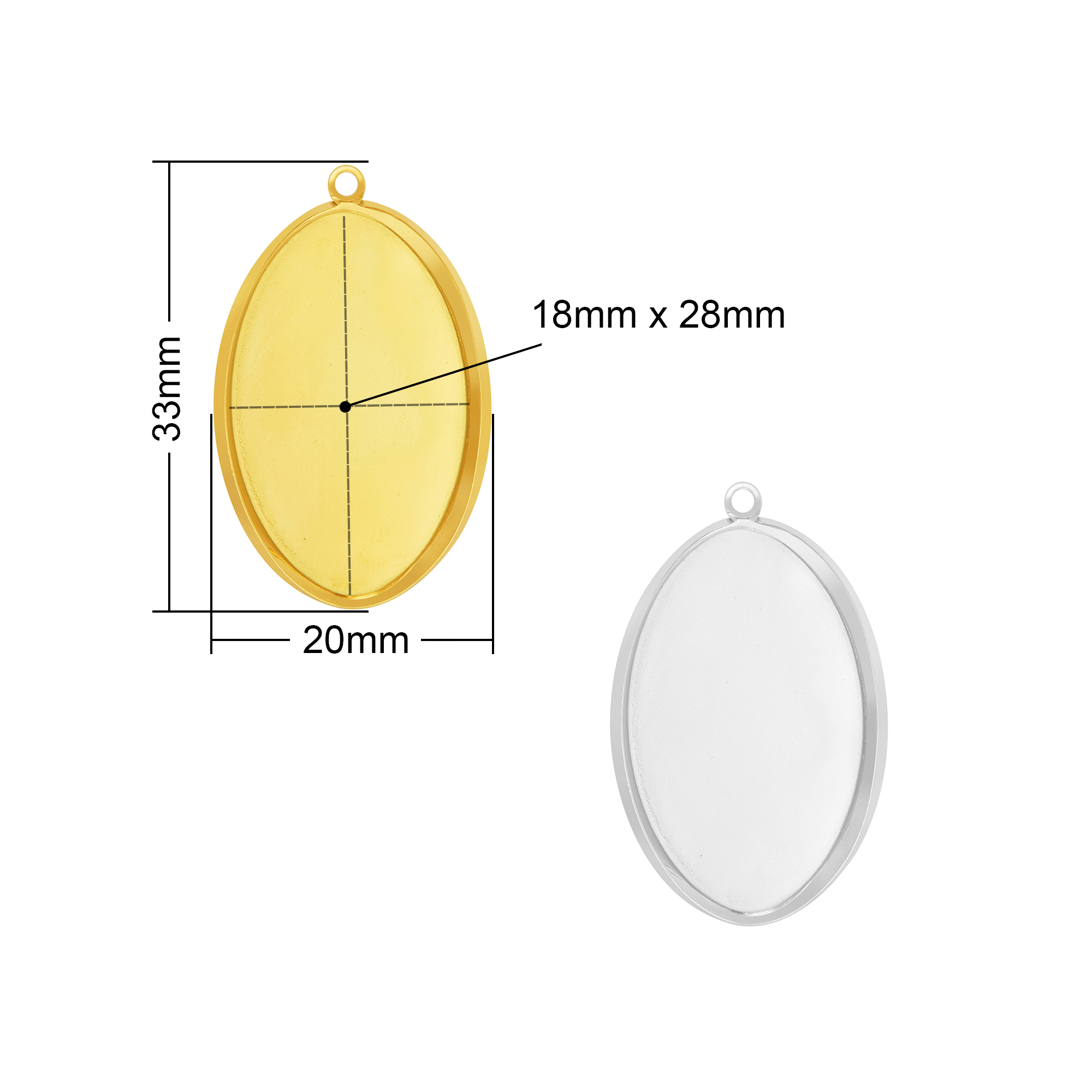 Keepsake Breast Milk Resin Oval Bezel Pendant Settings,Simple Stainless Steel Oval Pendant Charm,DIY Pendant Blank Supplies 1421274 - Click Image to Close