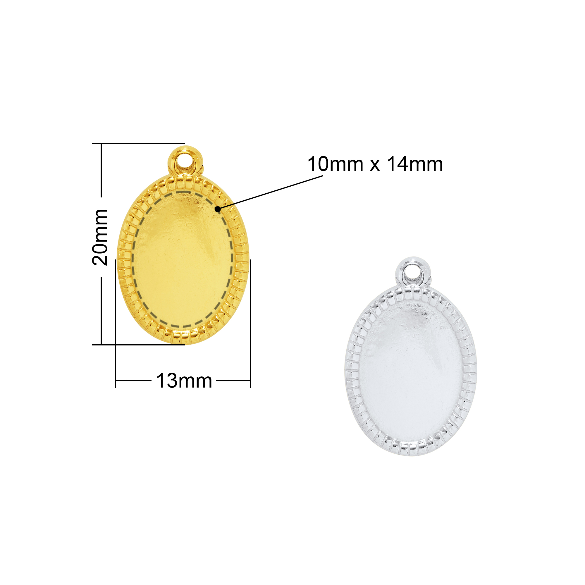 Keepsake Breast Milk Resin Oval Bezel Pendant Settings,Simple Stainless Steel Oval Pendant Charm,DIY Pendant Blank Supplies 1421276 - Click Image to Close