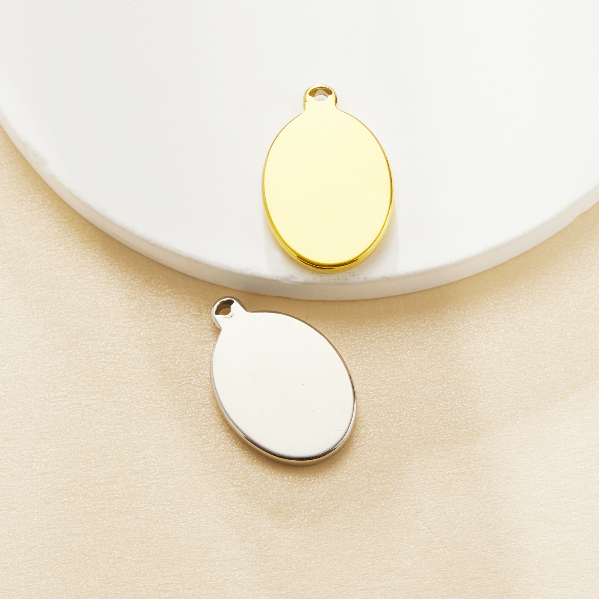 Keepsake Breast Milk Resin Oval Bezel Pendant Settings,Simple Stainless Steel Oval Pendant Charm,DIY Pendant Blank Supplies 1421276 - Click Image to Close