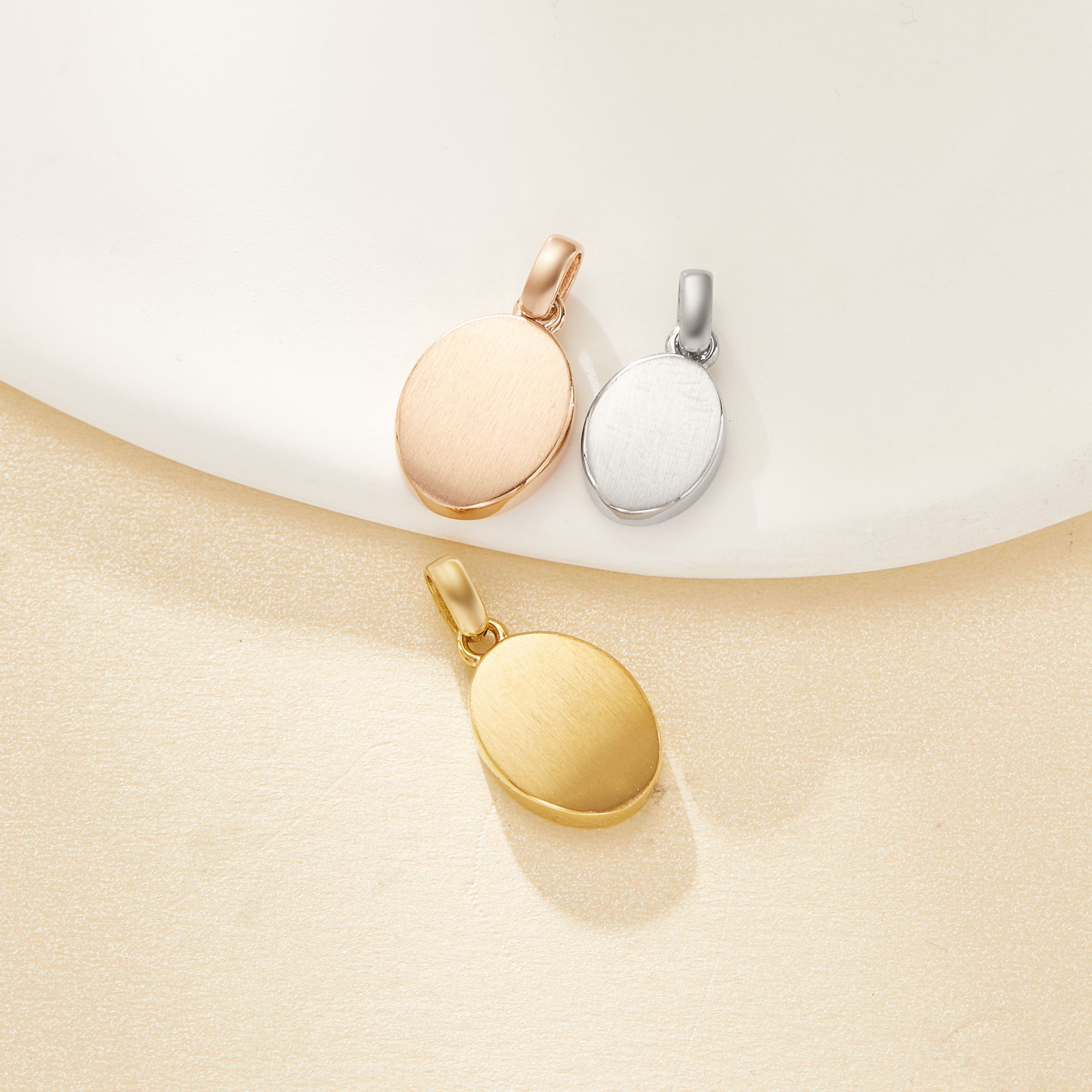 Keepsake Breast Milk Stainless Steel Oval Bezel Pendant Settings,Minimalist DIY Pendant Charm Supplies 1421281