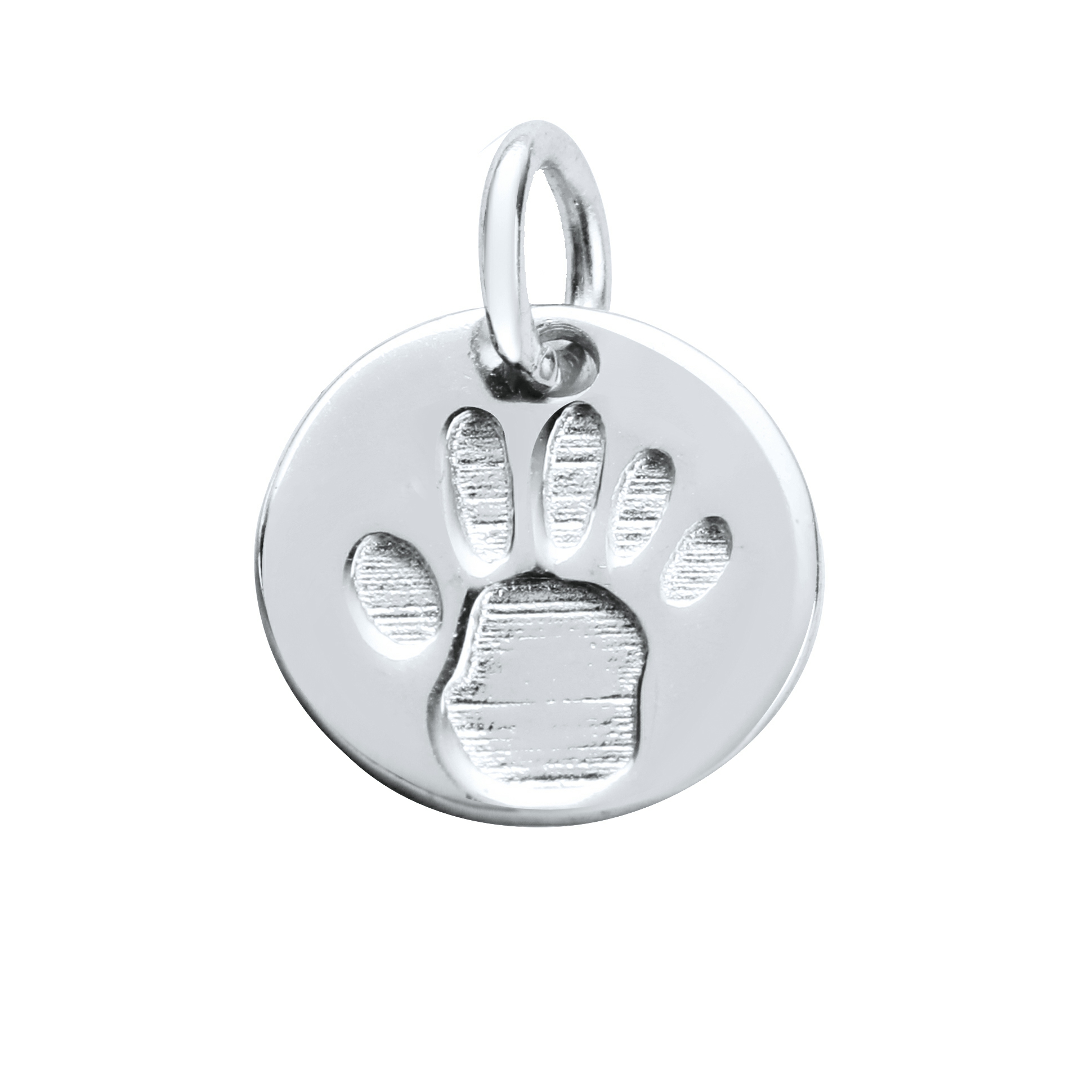 7MM Round Baby Handprint Footprint Charm,Keepsake Solid 925 Sterling Silver Gold Plated Pendant Charm,DIY Pendant Charm Supplies 1431196 - Click Image to Close