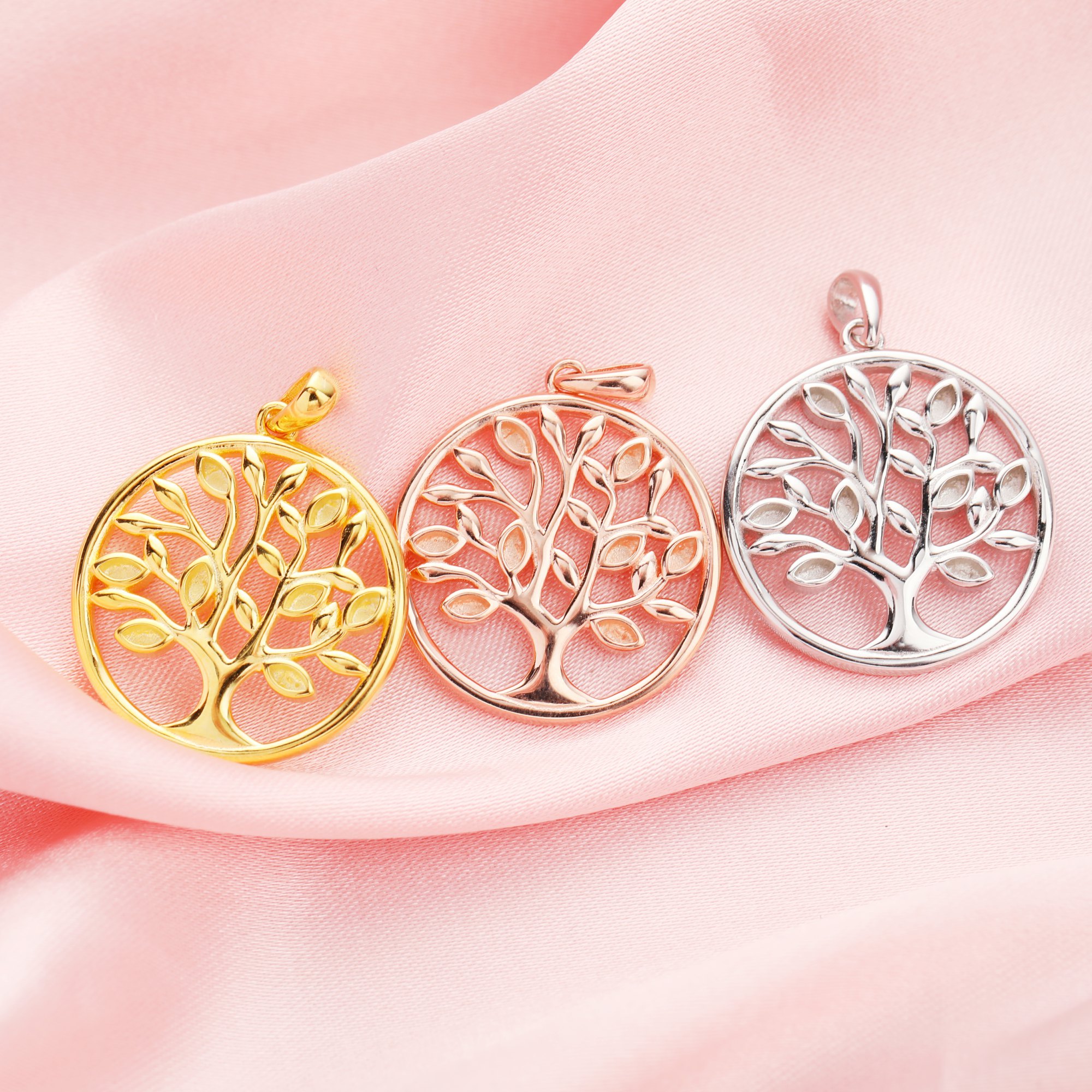 20MM Keepsake Breast Milk Resin Marquise Pendant Bezel Settings,Solid 14K 18K Gold Pendant Charm,Tree of Life Pendant,DIY Pendant Bezel 1431218 - Click Image to Close