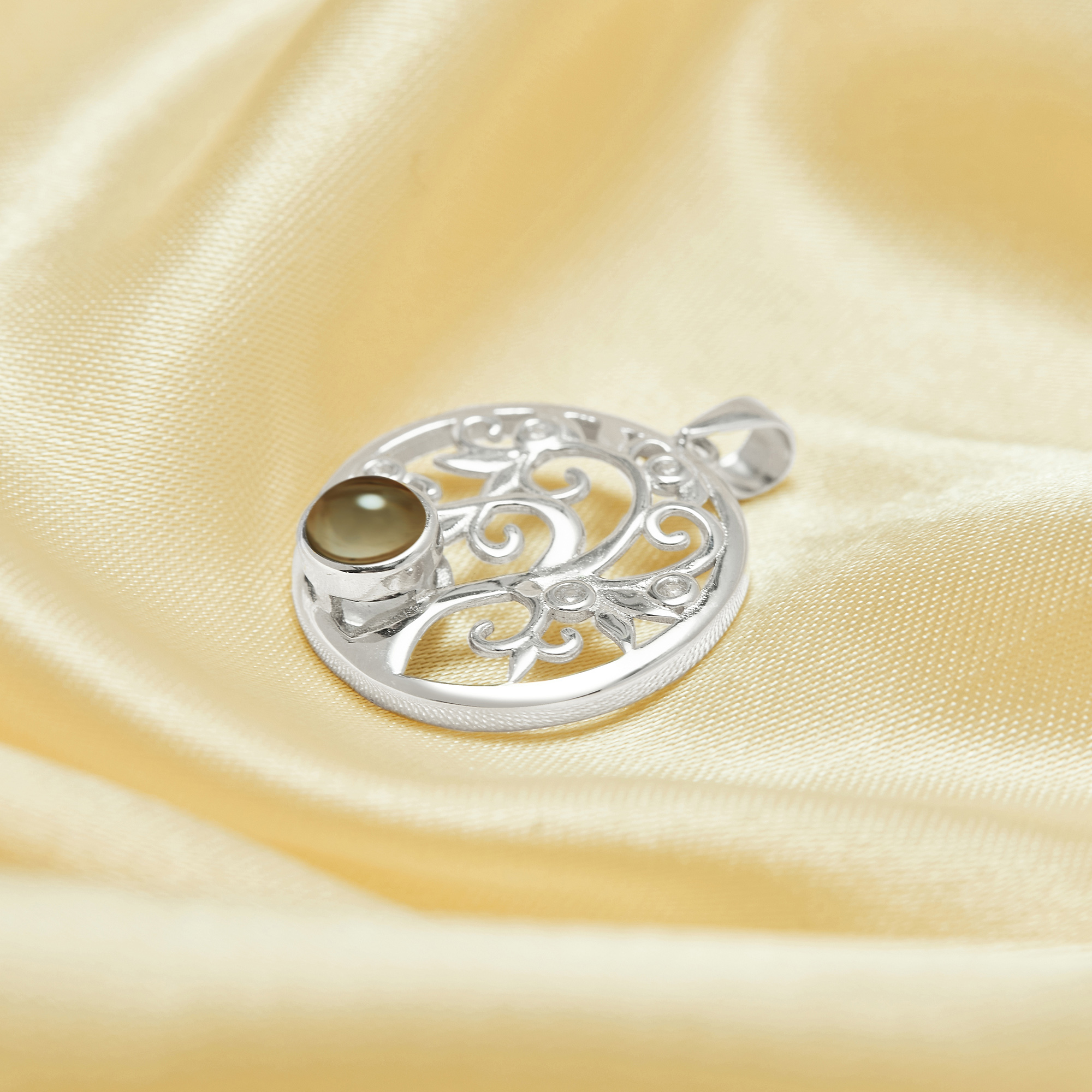 Keepsake Personalized Projection Tree of Life Pendant,Solid 925 Sterling Silver Round Charm,Custom Photo Memorial Photo Jewelry Supplies 1431271 - Click Image to Close