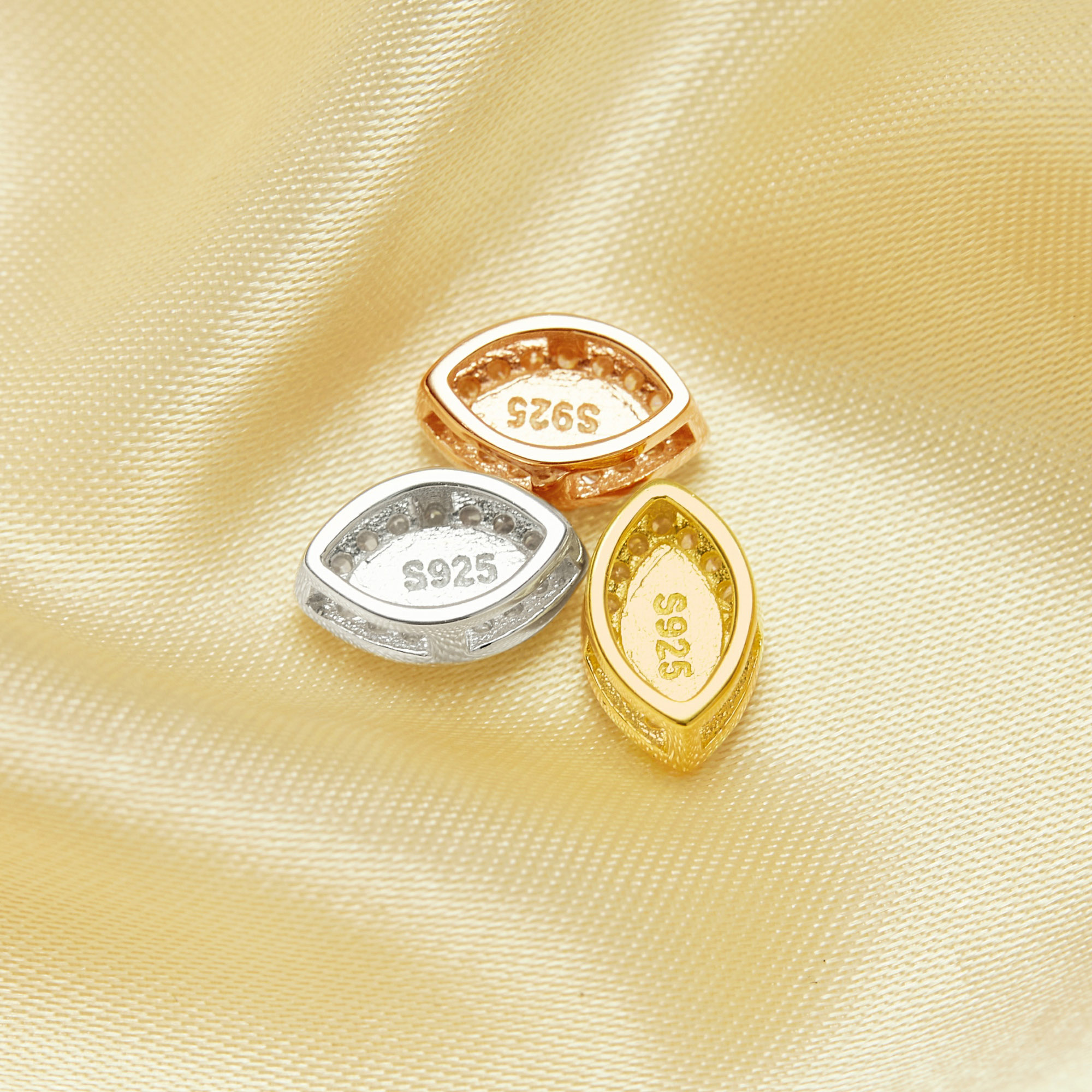 3x6MM Keepsake Breast Milk Resin Marquise Bezel Pendant Blank Settings,Solid 925 Sterling Silver Rose Gold Plated Charm,DIY Pendant Supplies 1431280 - Click Image to Close