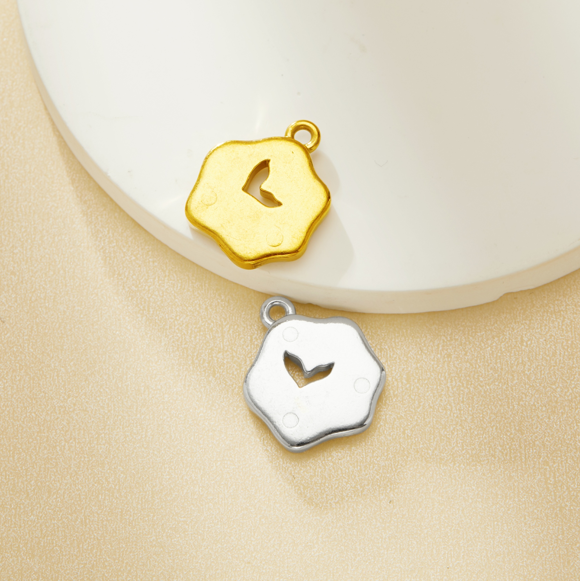 Keepsake Breast Milk Resin Mermaid Fish Tail Bezel Pendant Settings,Gold Stainless Steel Pendant Charm,DIY Pendant Blank Supplies 1431451 - Click Image to Close