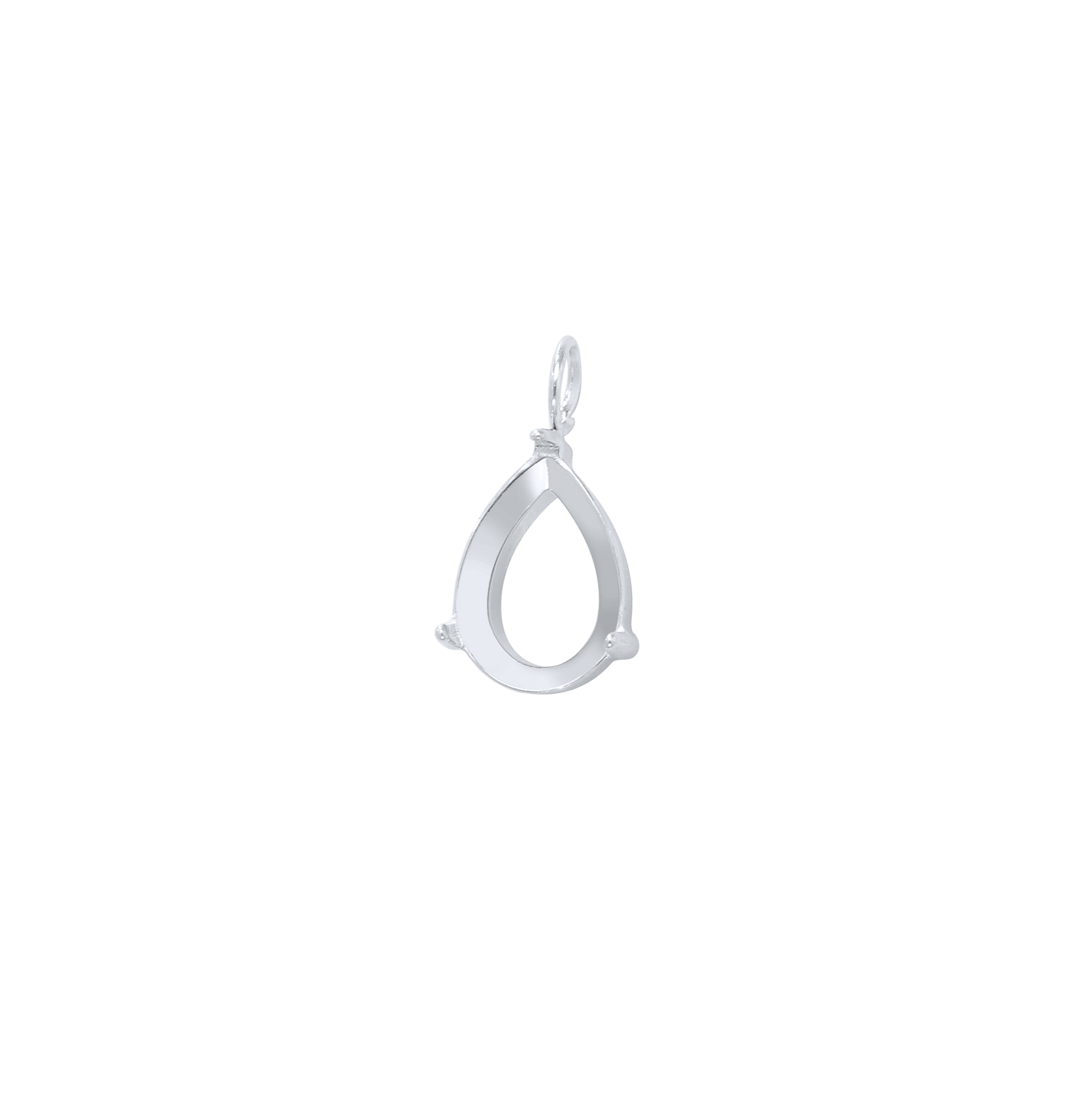 7x9MM Pear Prongs Bezel Pendant Settings,Rose Yellow Gold Plated Stainless Steel Pear Pendant Charm,Minimalist Pendant,Simple Pendant Blank 1431456 - Click Image to Close