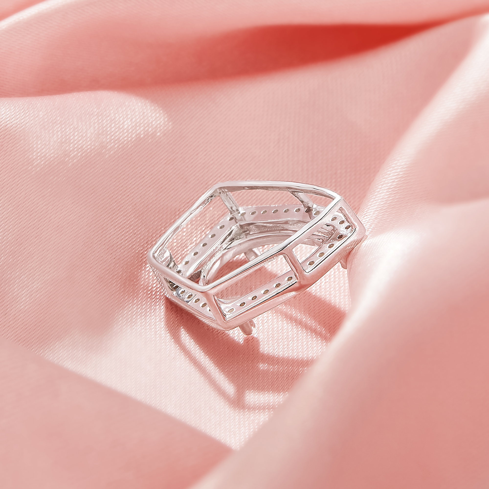 8x12MM Halo Pear Prong Pendant Settings,Solid 925 Sterling Silver Pendant Charm,Pave CZ Stone Pendant,DIY Pendant Supplies 1431481-1