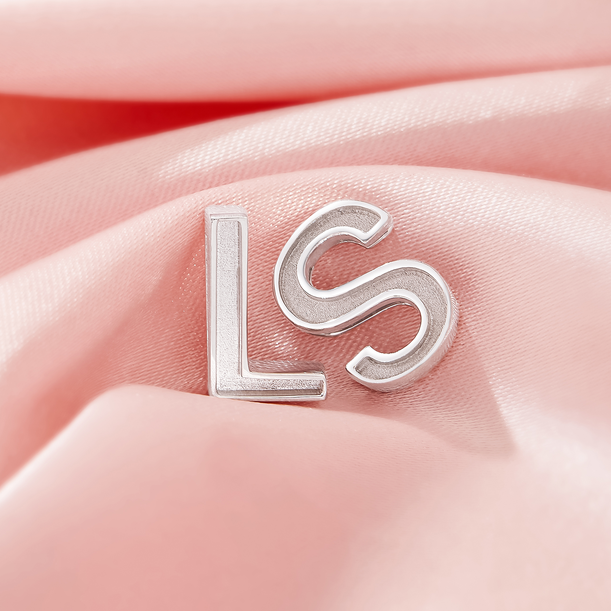 Keepsake Breast Milk Resin Initial Letter Channel Bezel Pendant Settings,Solid 925 Sterling Silver Pendant Charm,Minimalist Letter Pendant,DIY Pendant Supplies 1431482-1