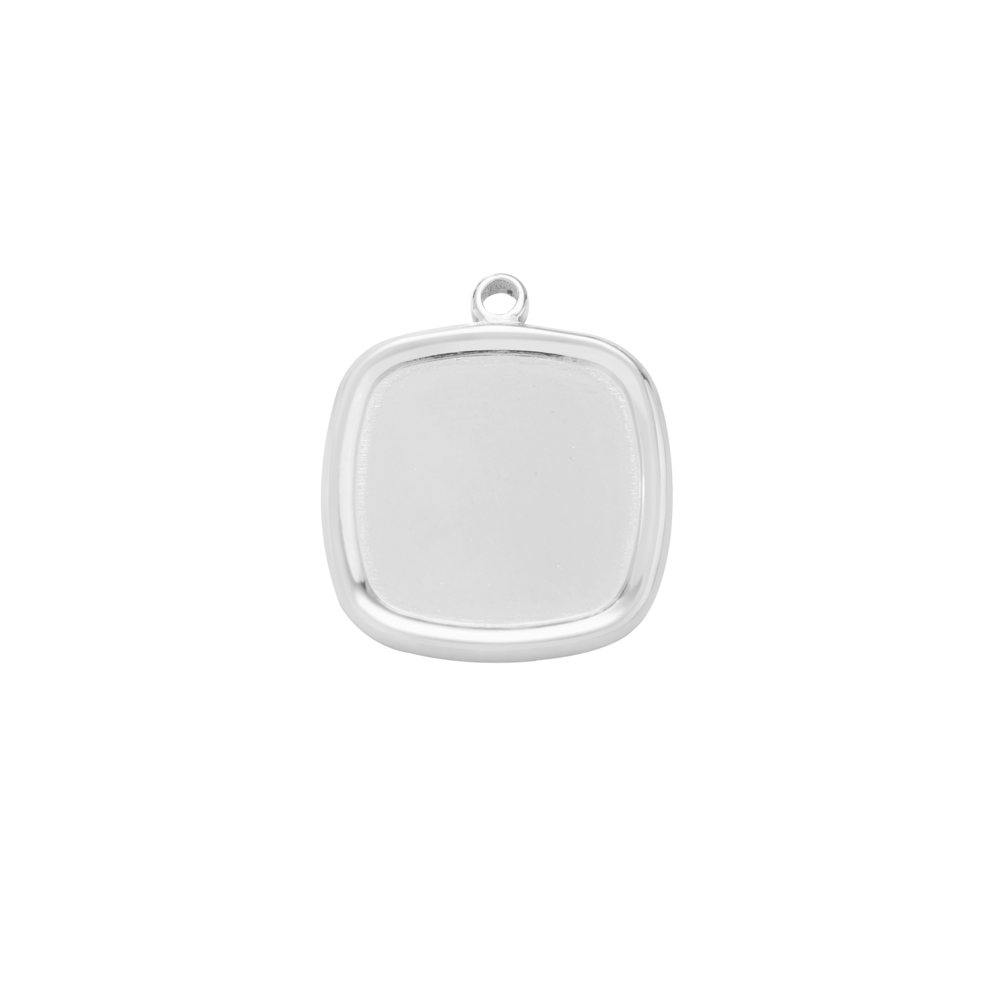 13MM Cushion Square Stainless Steel Pendant Settings,Yellow Gold Silver Flower Pendant Charm,Simple Square Pendant,DIY Pendant Blank Supplies 1431515 - Click Image to Close