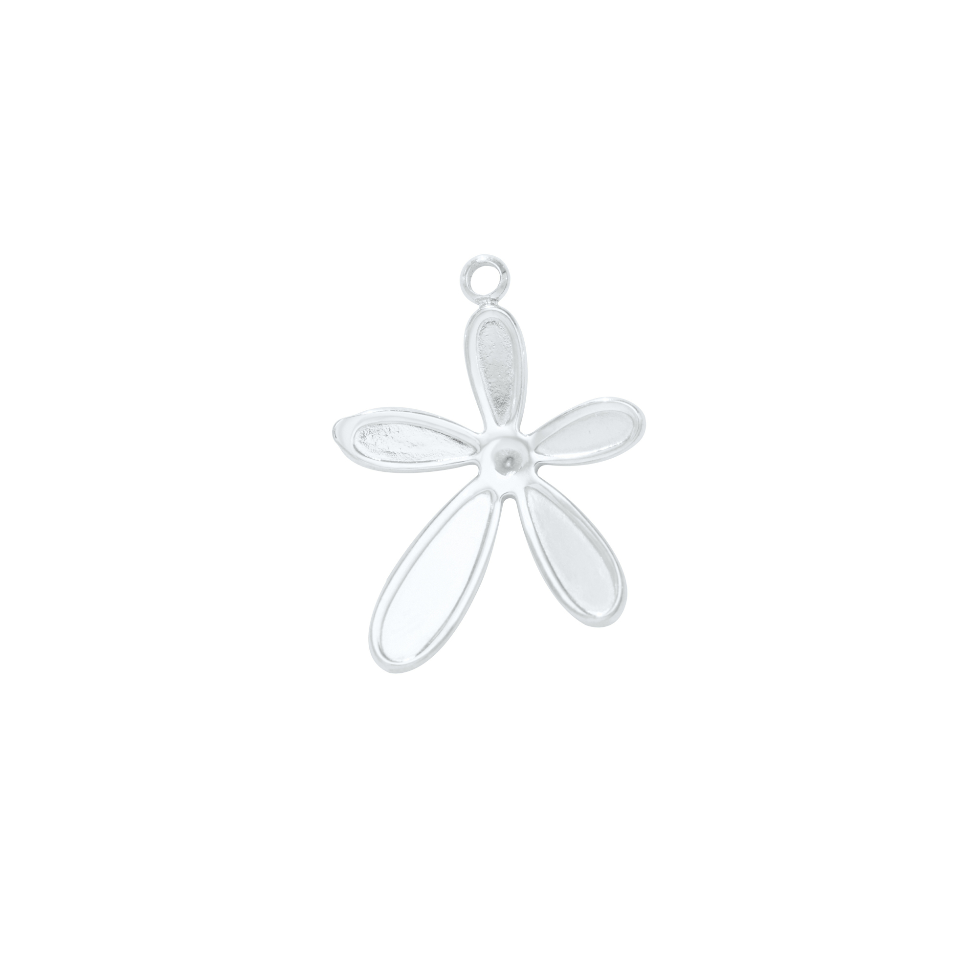 Pear Bezel Stainless Steel Pendant Settings,Yellow Gold Silver Flower Pendant Charm,Art Deco Pendant,DIY Pendant Blank Supplies 1431523 - Click Image to Close
