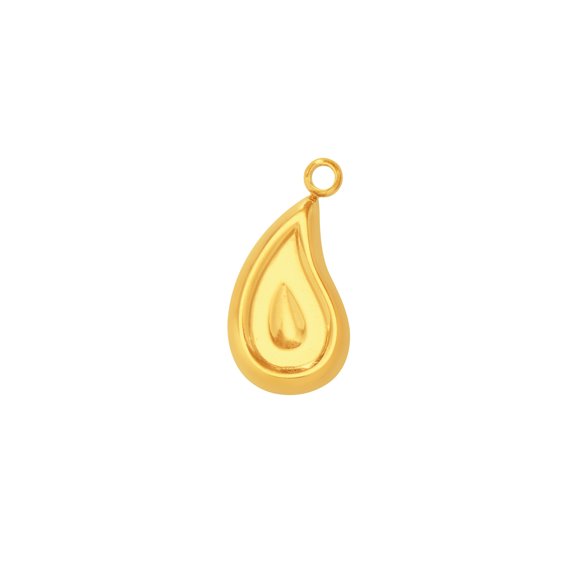 Pear Bezel Stainless Steel Pendant Settings,Yellow Gold Rhodium Pear Pendant Charm,Minimalist Pendant,DIY Pendant Supplies 1431526 - Click Image to Close