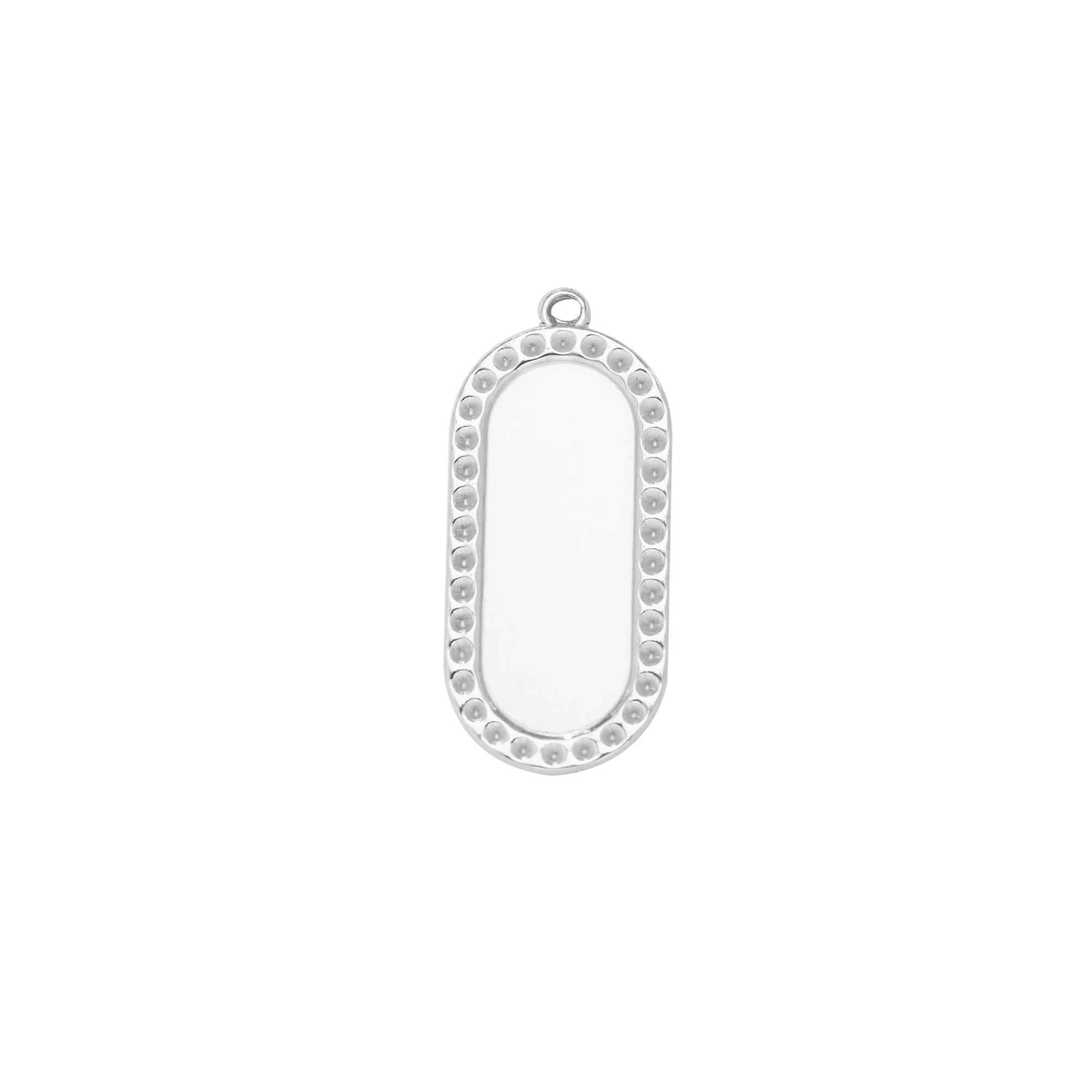 9x23MM Oval Bezel Stainless Steel Pendant Settings,Yellow Gold Silver Pendant Charm,Art Deco Oval Pendant,DIY Pendant Supplies 1431529 - Click Image to Close