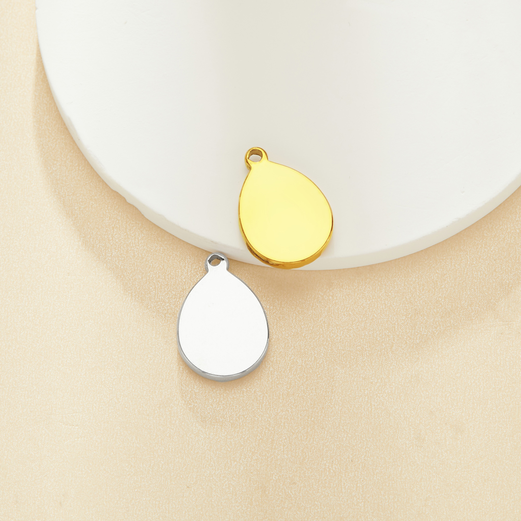 9x12MM Keepsake Breast Milk Resin Pear Bezel Pendant Settings,Minimalist Stainless Steel Pear Pendant Charm,DIY Pendant Blank Supplies 1431535 - Click Image to Close