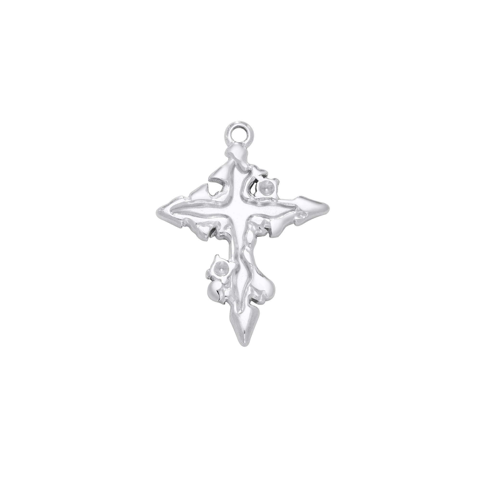 Keepsake Breast Milk Resin Cross Bezel Pendant Settings,Art Deco Stainless Steel Cross Pendant Charm,DIY Pendant Supplies 1431540 - Click Image to Close