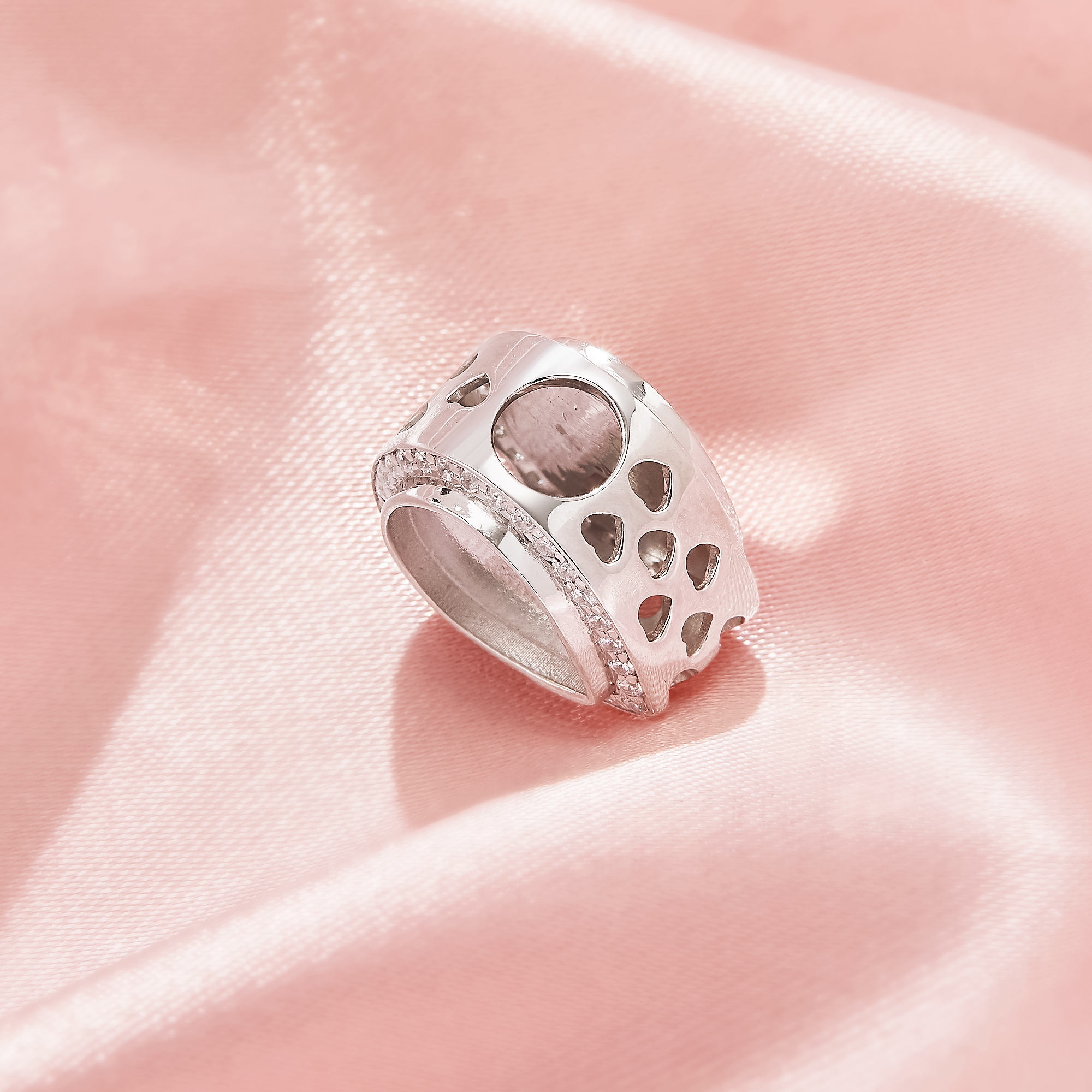 8x10MM Keepsake Breast Milk Resin Halo Pear Bezel Beads Settings,Birthstone Big Hole Solid 925 Sterling Silver Pear Pendant Beads With 4.5MM Hole 1431593-1