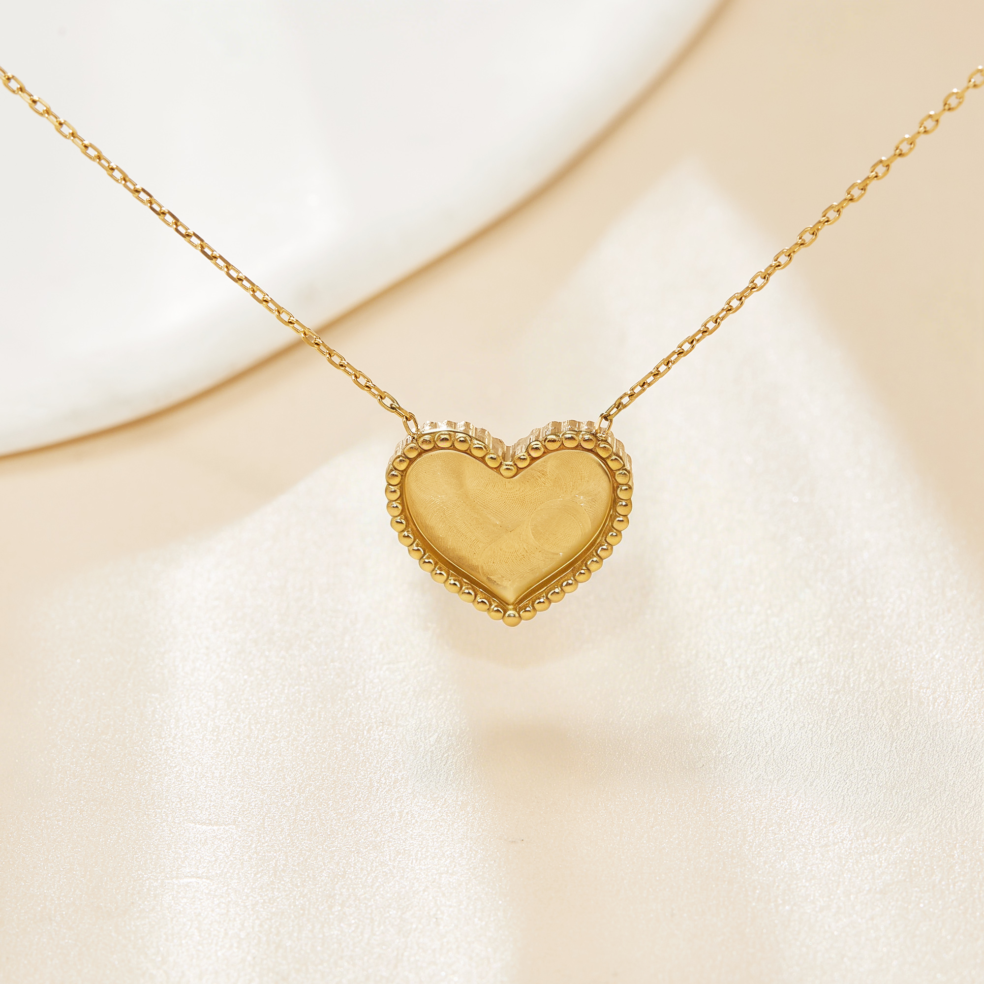 9x13MM Keepsake Breast Milk Resin Heart Bezel Pendant Settings,Minimalist Stainless Steel Heart Necklace,DIY Necklace Blank Supplies 16'' 1431620